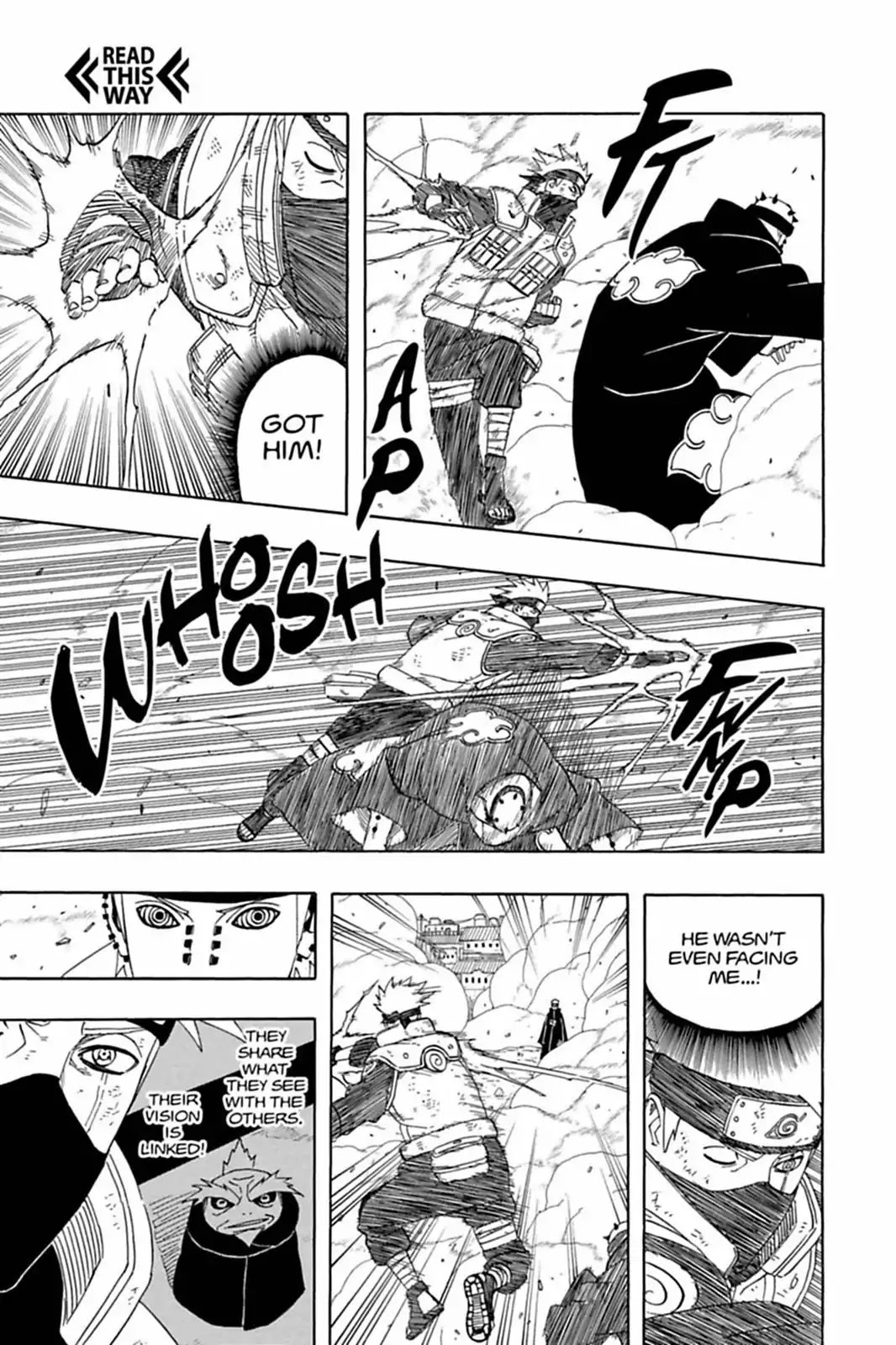 Naruto Chapter 422 page 8 - Chapter 422: Kakashi Vs Pain!!