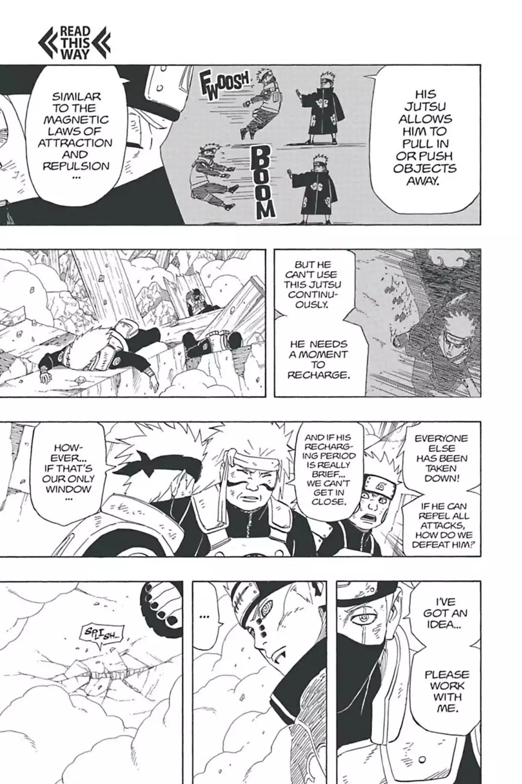 Naruto Chapter 423 page 12 - Chapter 423: Tendo's Ability!!