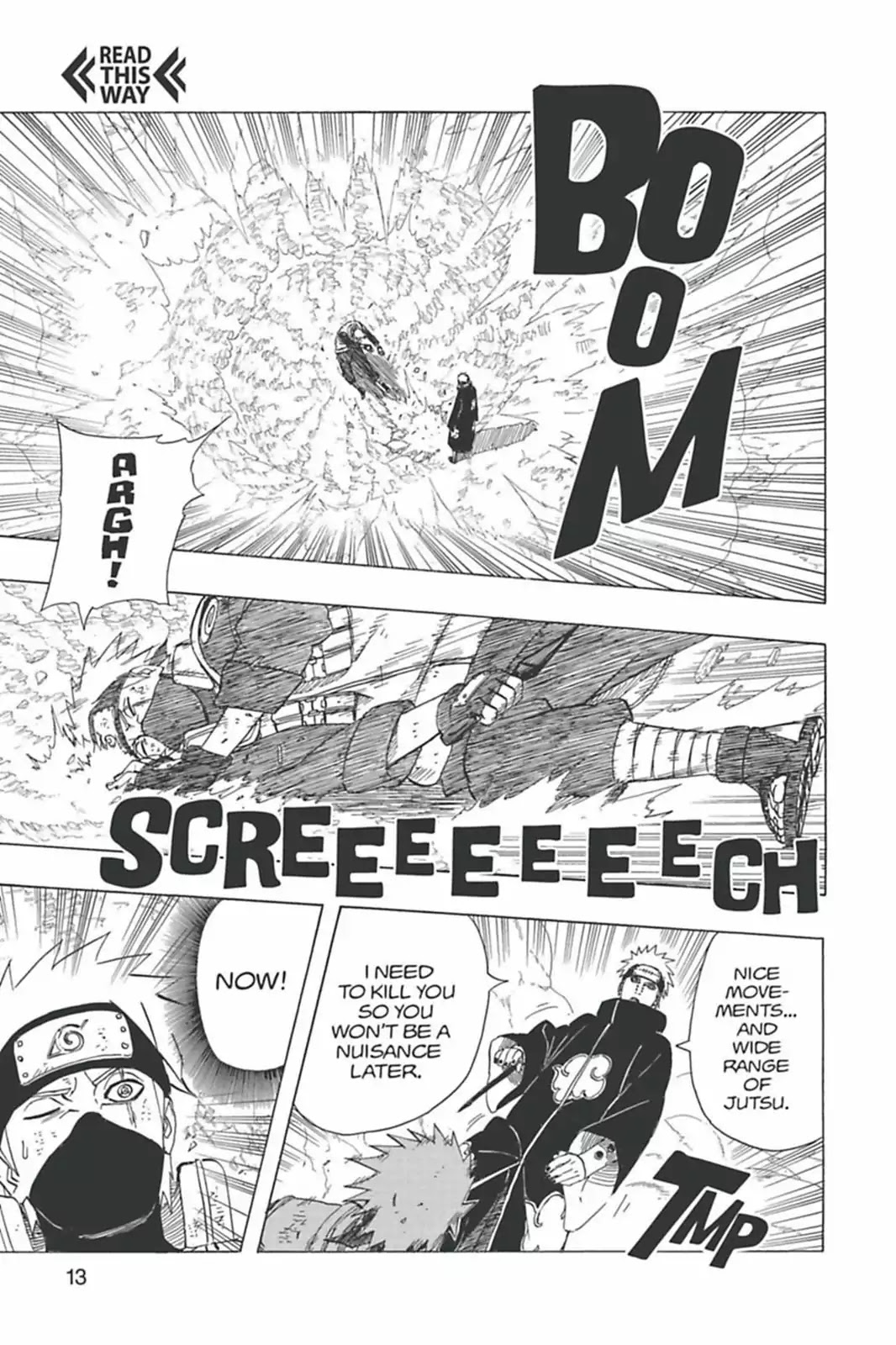 Naruto Chapter 423 page 14 - Chapter 423: Tendo's Ability!!