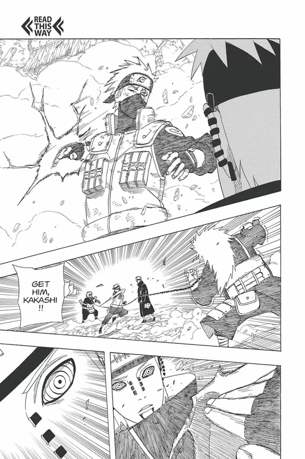 Naruto Chapter 423 page 17 - Chapter 423: Tendo's Ability!!