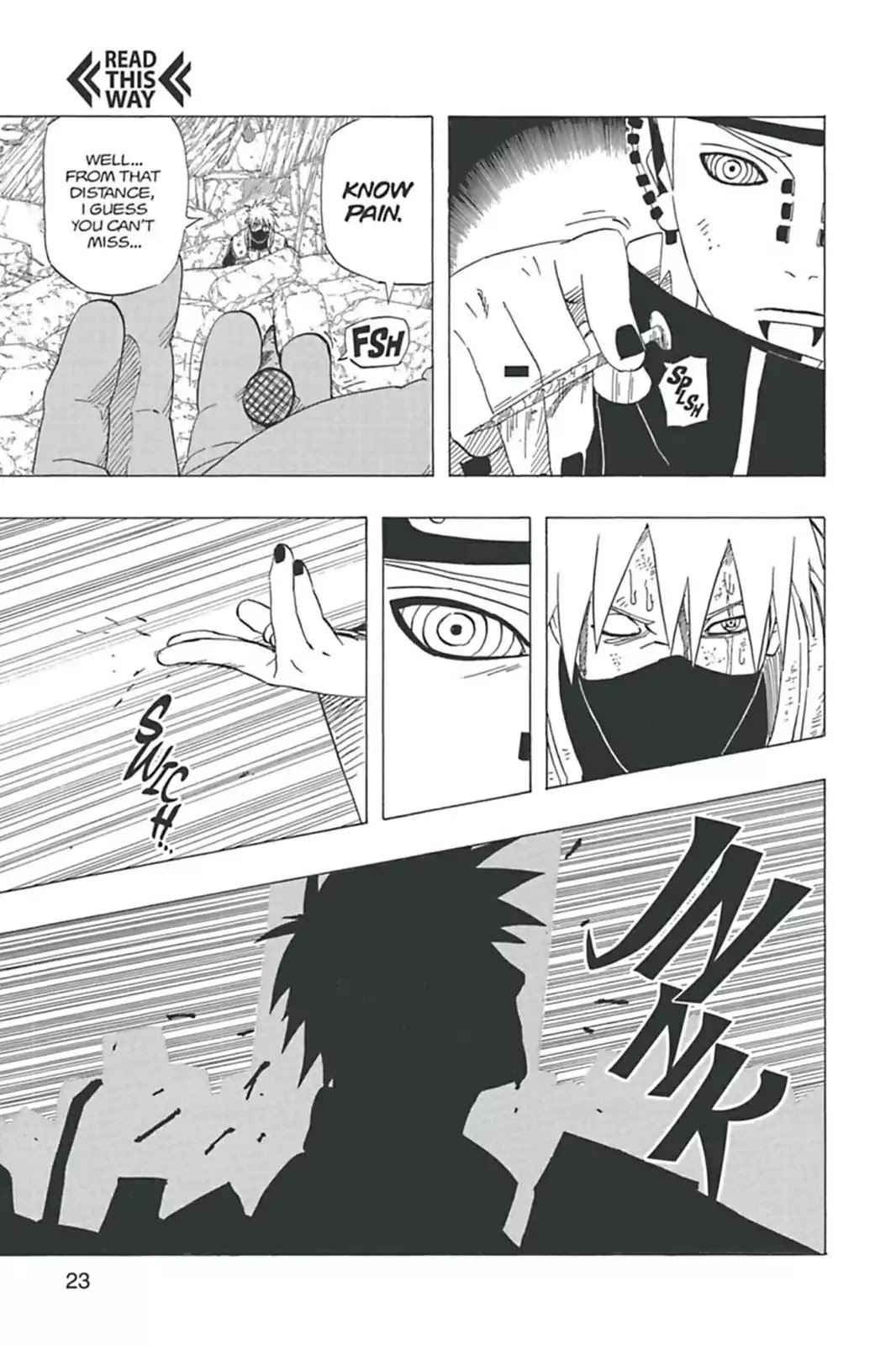 Naruto Chapter 423 page 23 - Chapter 423: Tendo's Ability!!
