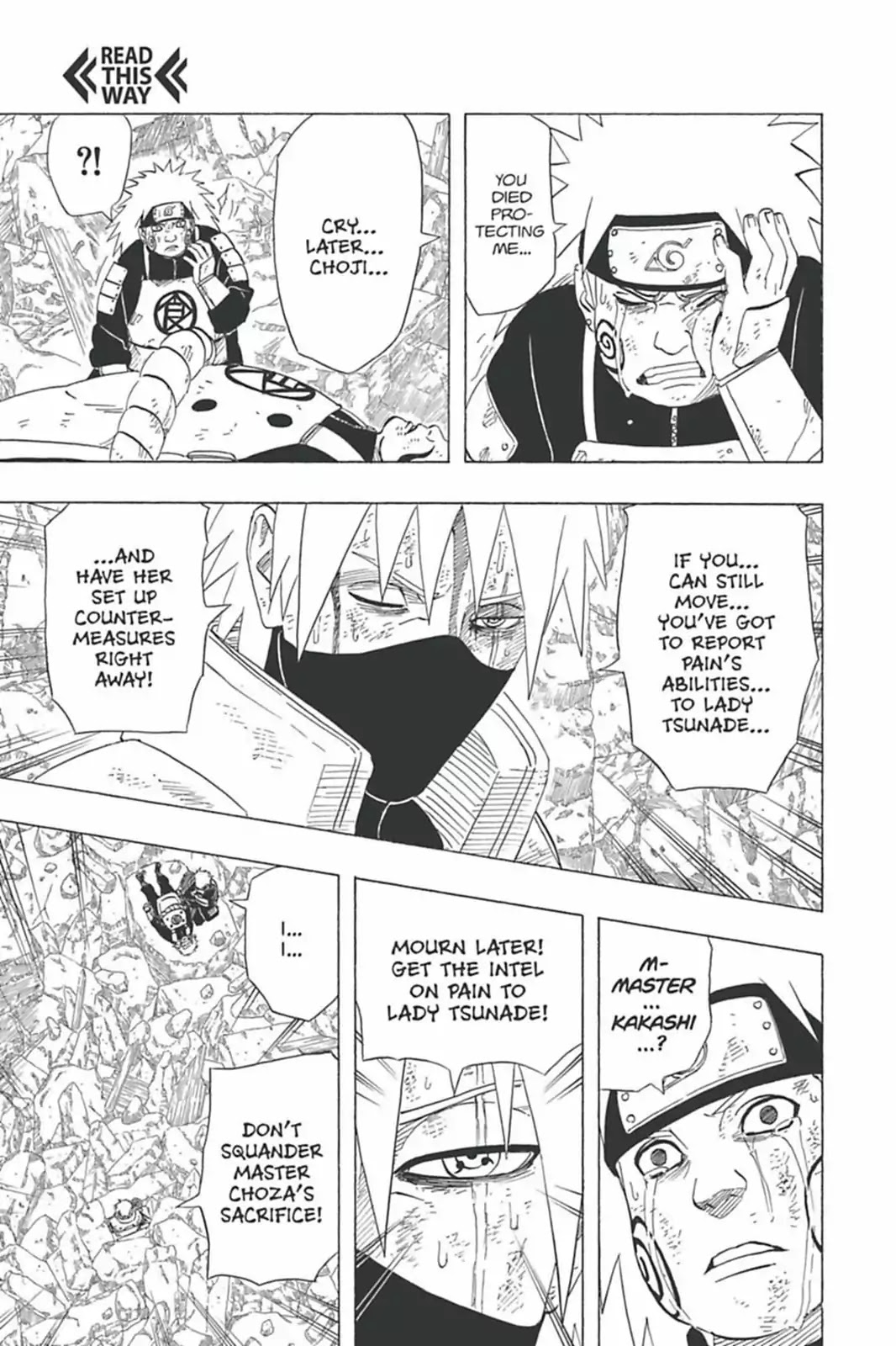 Naruto Chapter 424 page 13 - Chapter 424: Determination!!
