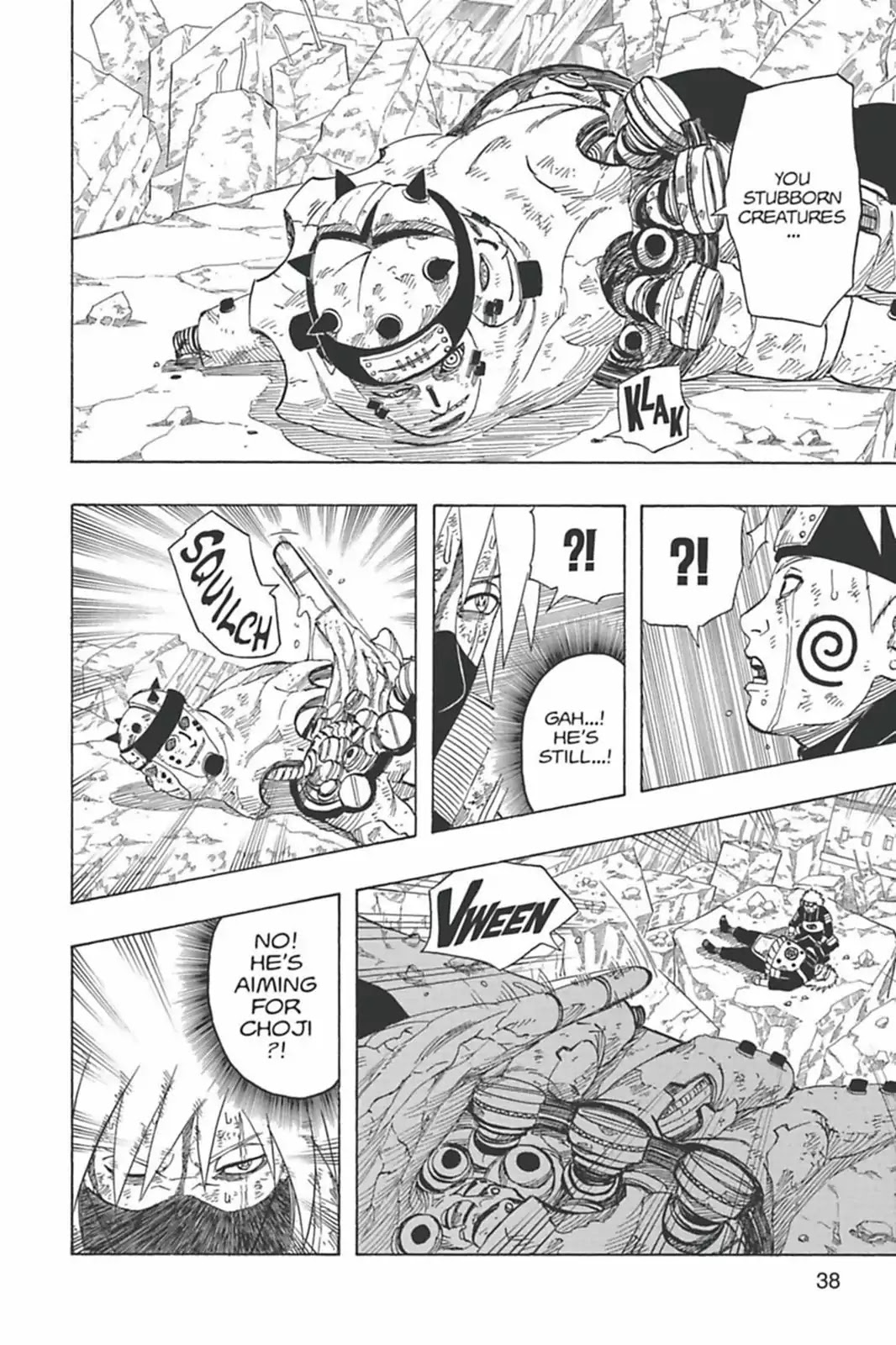 Naruto Chapter 424 page 14 - Chapter 424: Determination!!