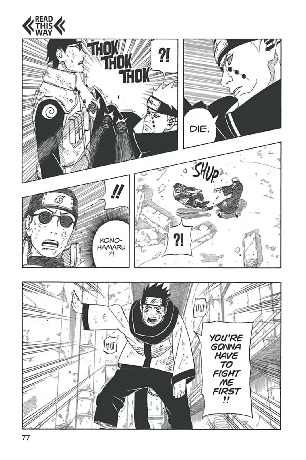 Naruto Chapter 426 page 17 - Chapter 426: Naruto & Konoha!!