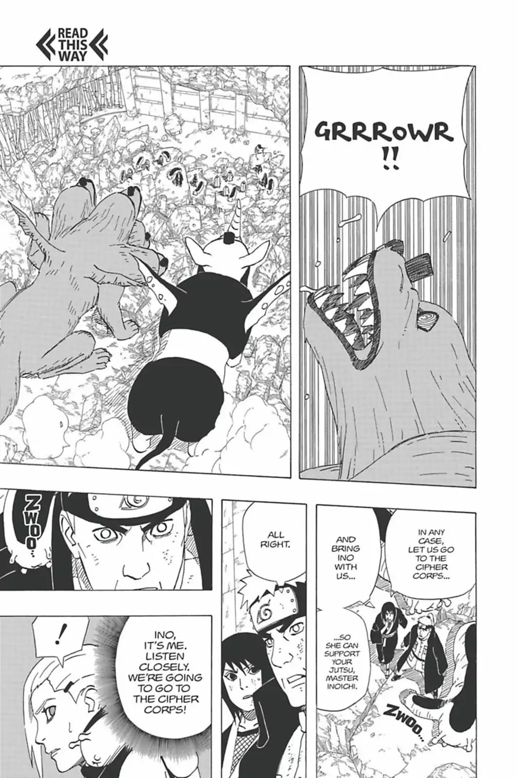 Naruto Chapter 426 page 7 - Chapter 426: Naruto & Konoha!!