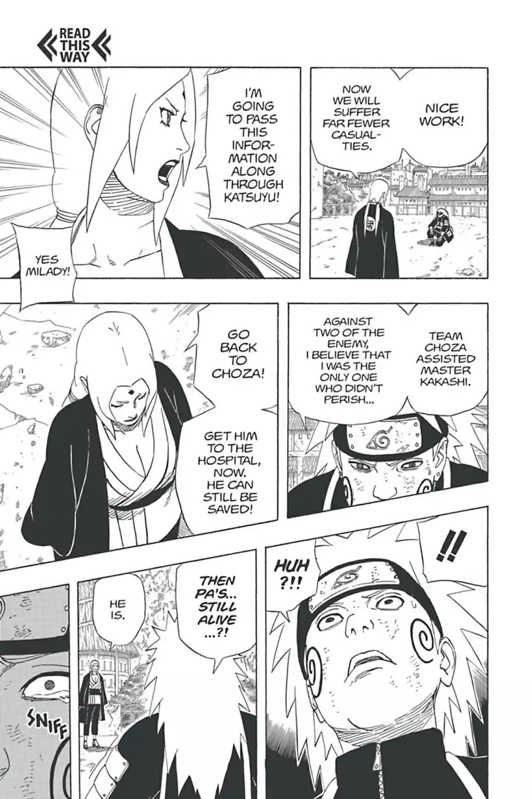 Naruto Chapter 427 page 9 - Chapter 427: Reunion