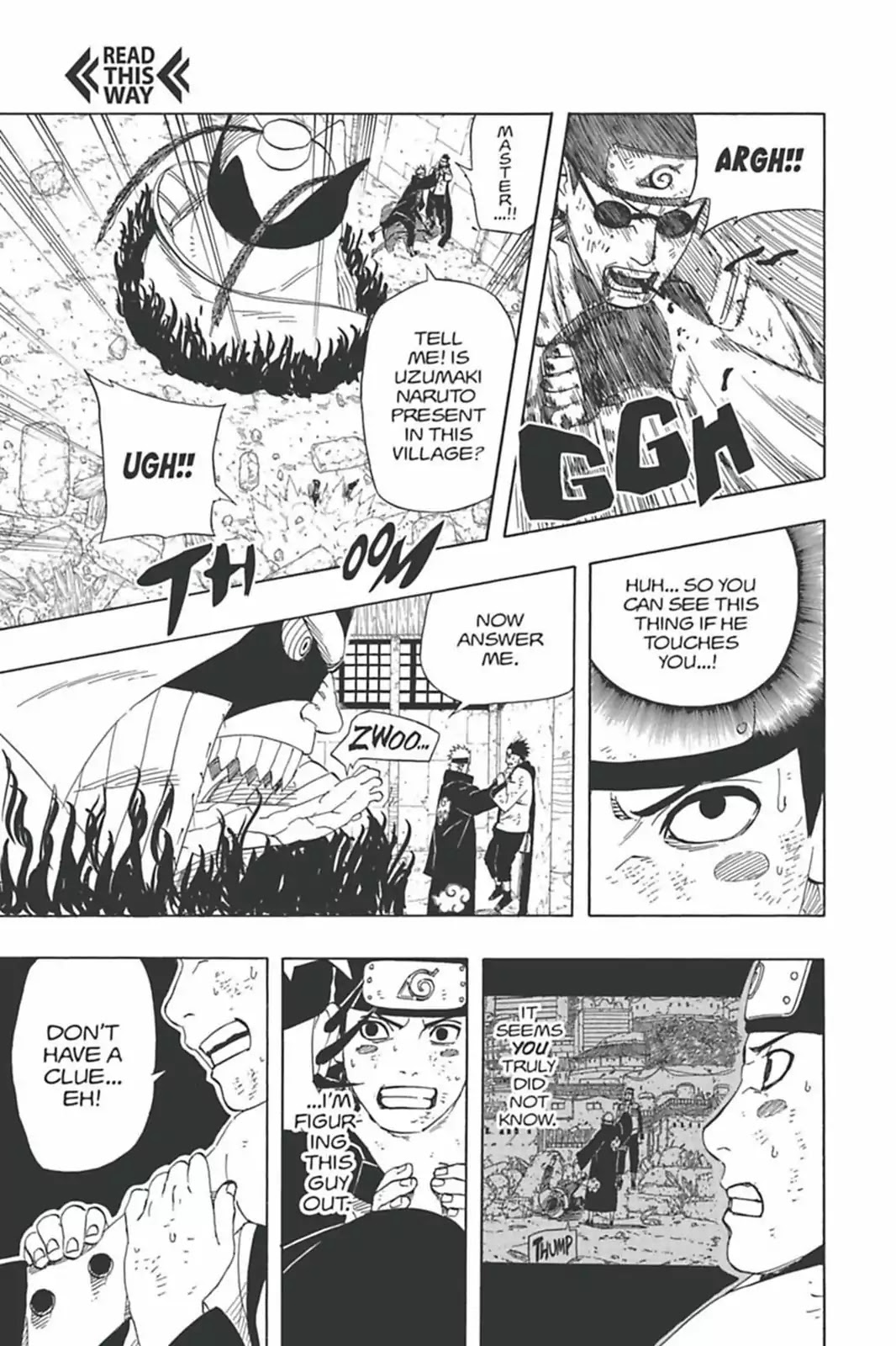 Naruto Chapter 428 page 3 - Chapter 428: Discourse