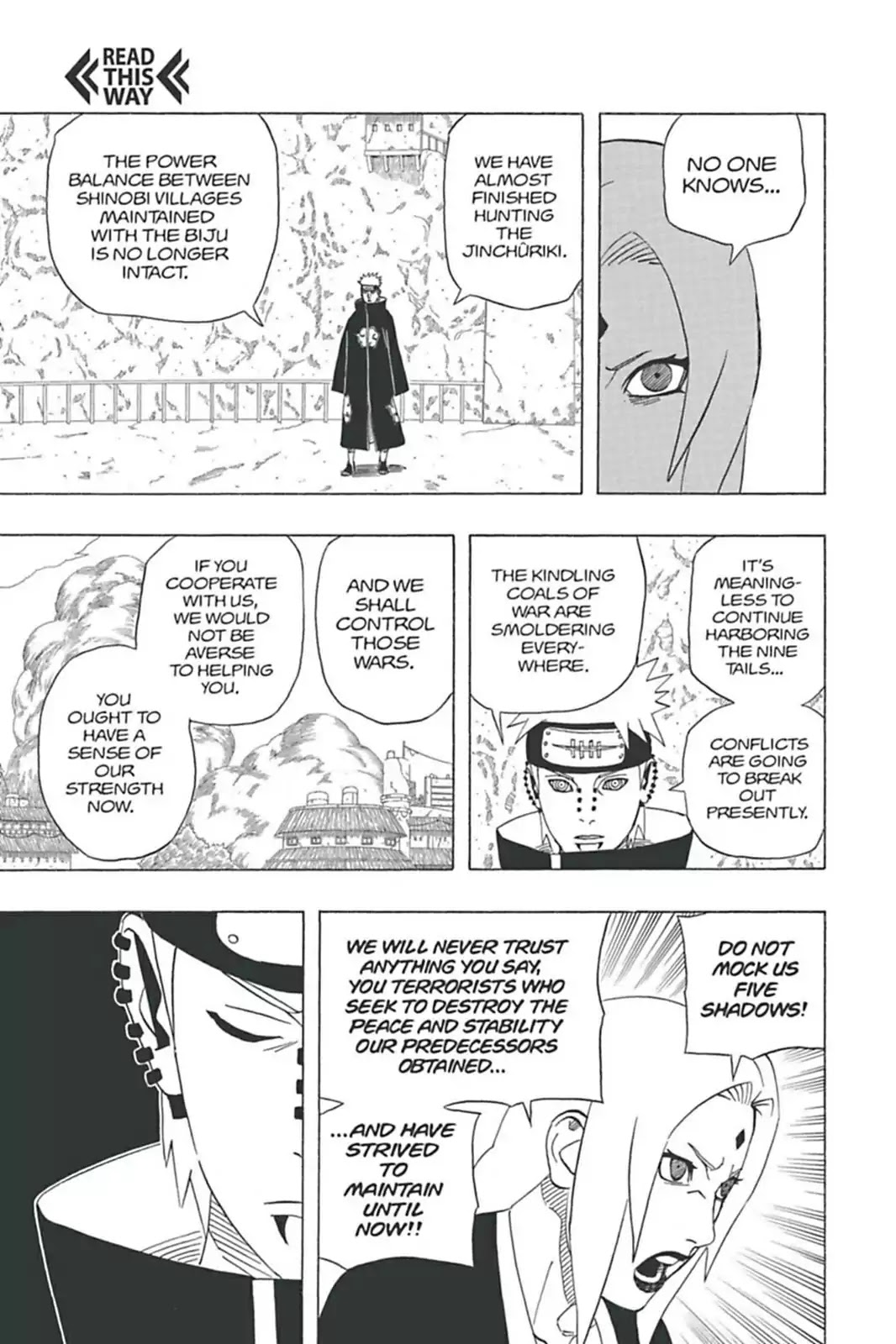 Naruto Chapter 428 page 9 - Chapter 428: Discourse