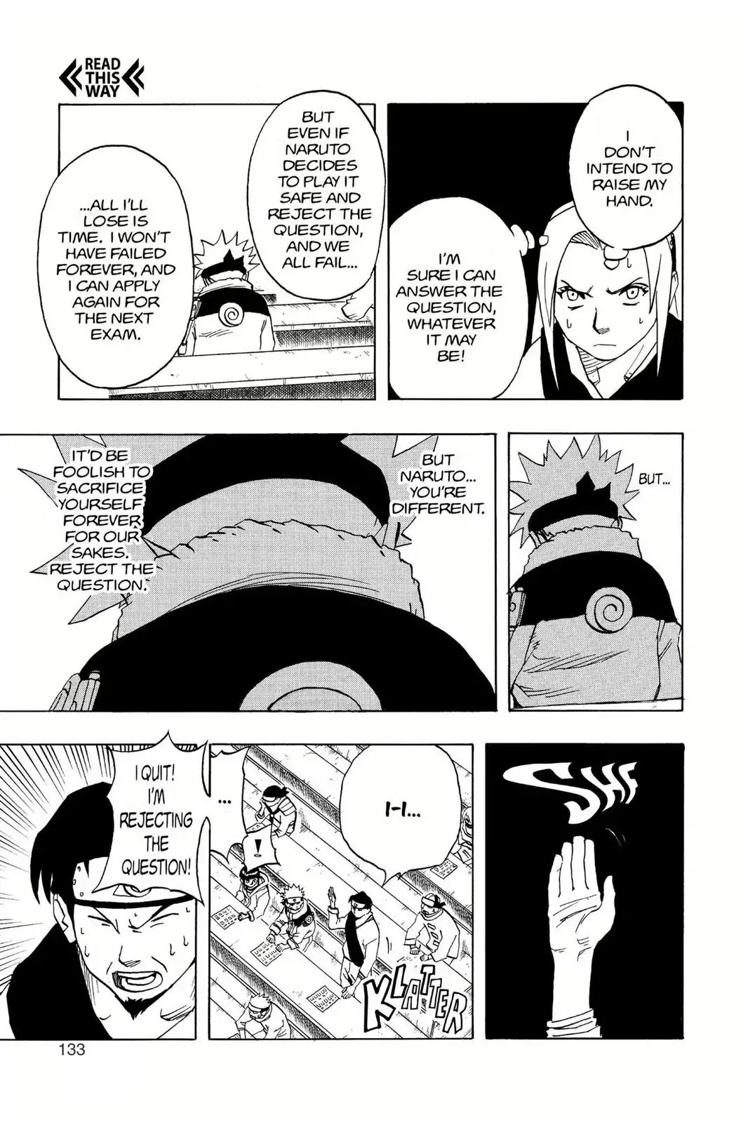 Naruto Chapter 43 page 11 - Chapter 43: The Tenth Question