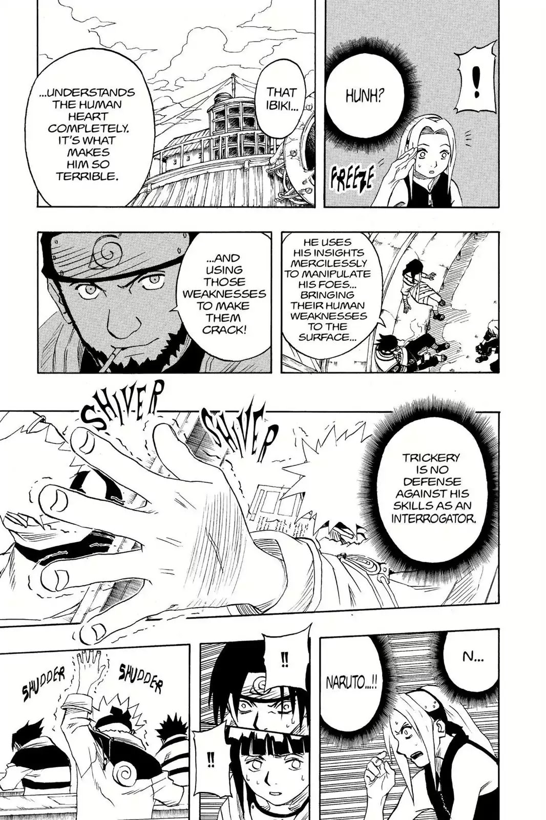 Naruto Chapter 43 page 15 - Chapter 43: The Tenth Question