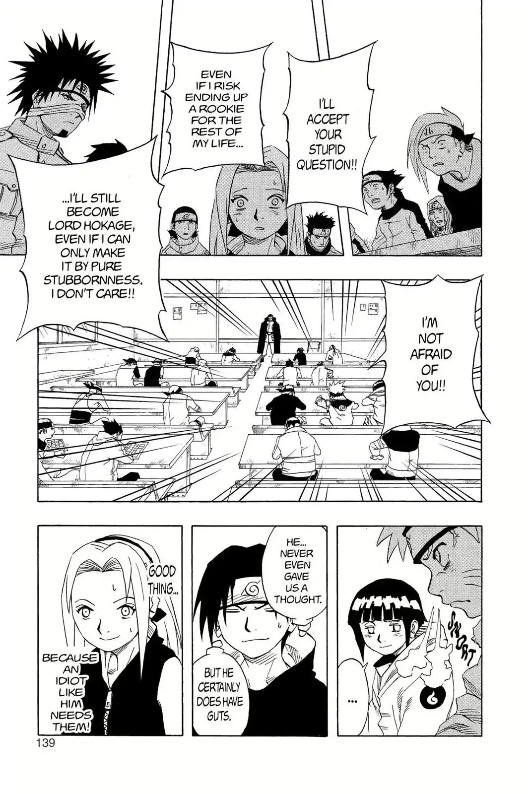 Naruto Chapter 43 page 17 - Chapter 43: The Tenth Question