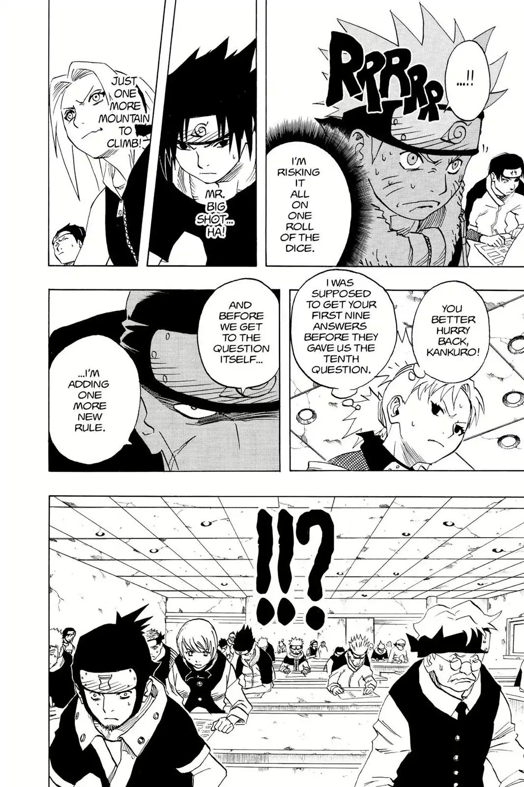 Naruto Chapter 43 page 2 - Chapter 43: The Tenth Question