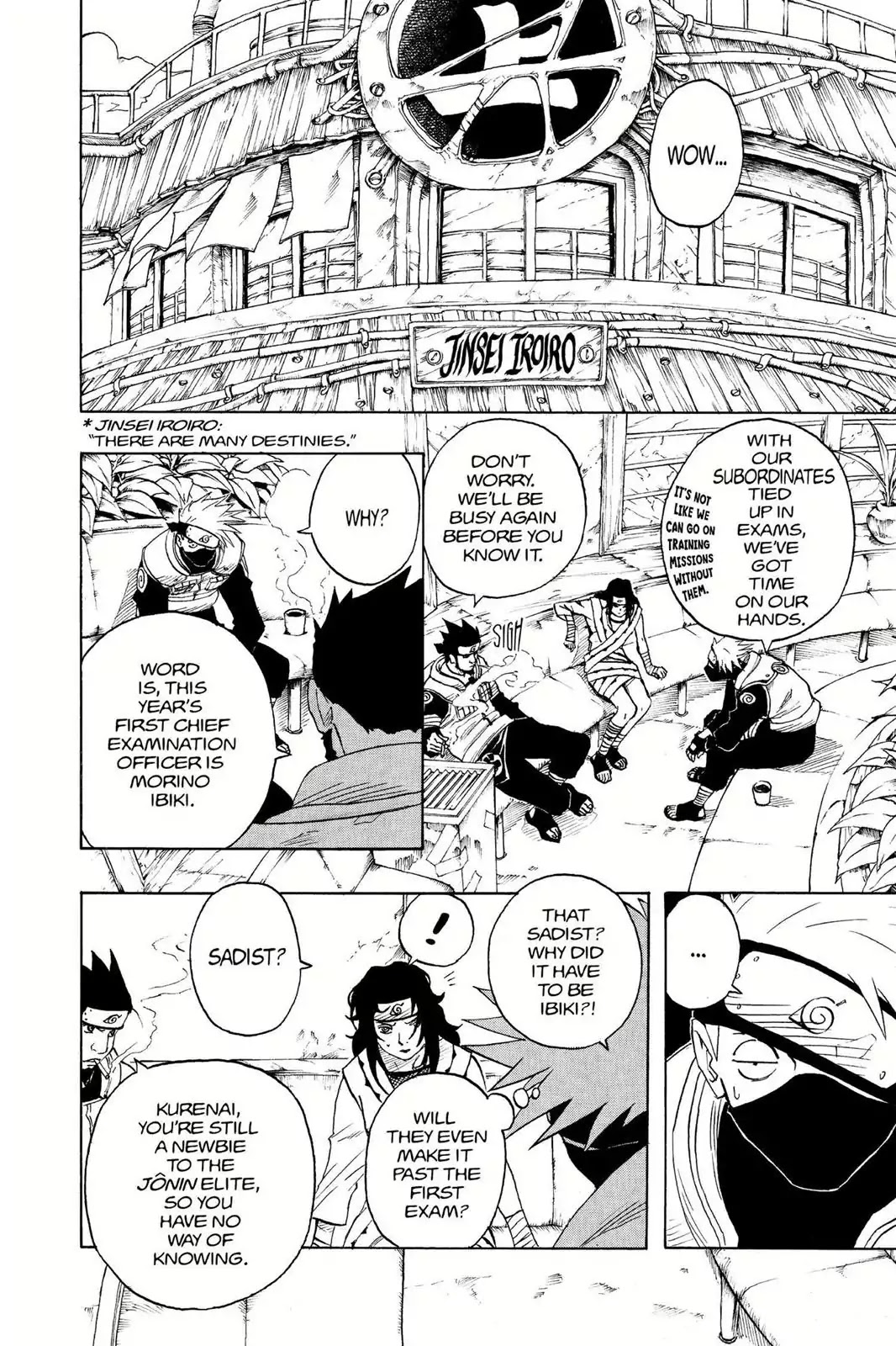 Naruto Chapter 43 page 4 - Chapter 43: The Tenth Question