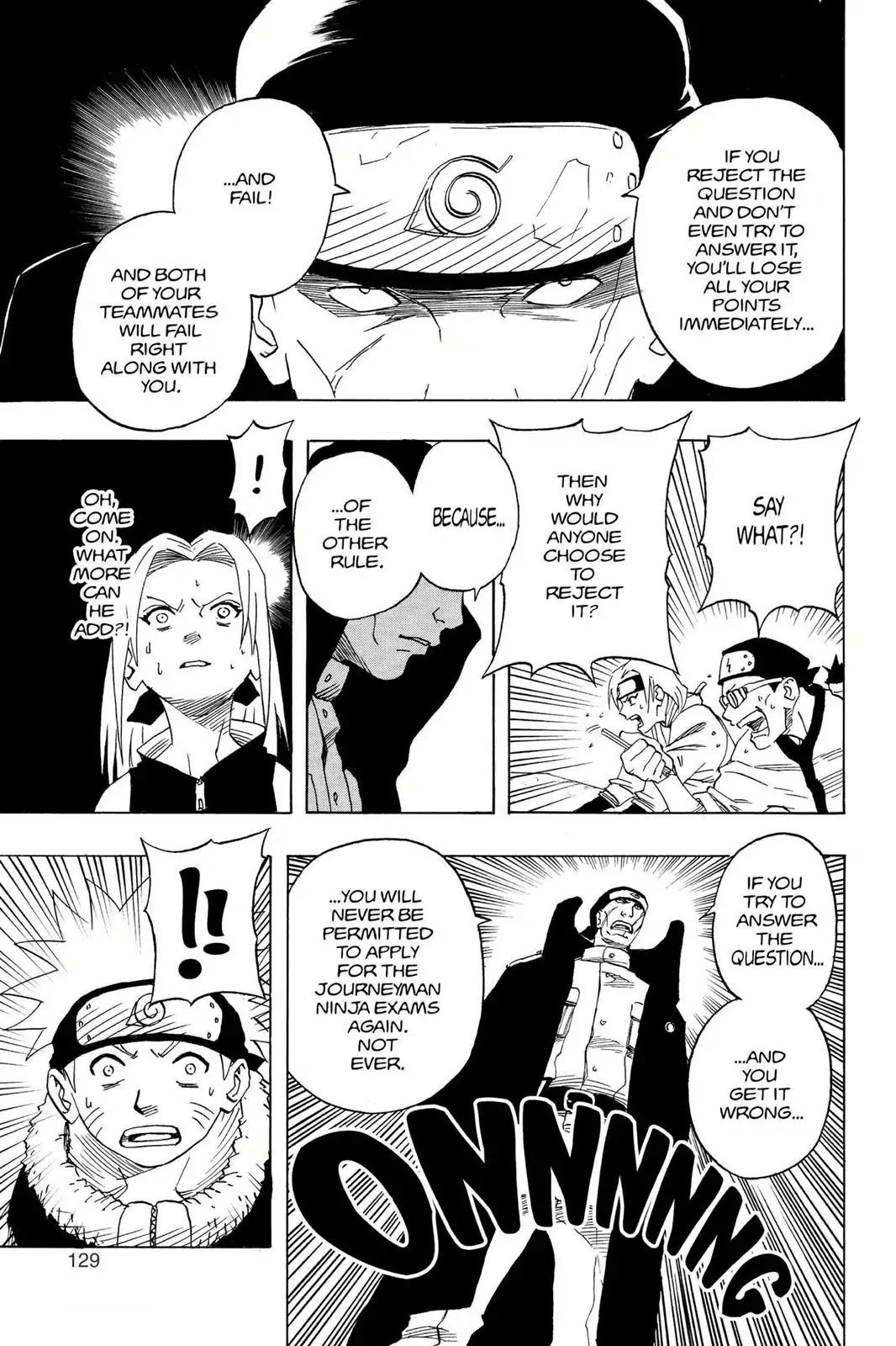 Naruto Chapter 43 page 7 - Chapter 43: The Tenth Question