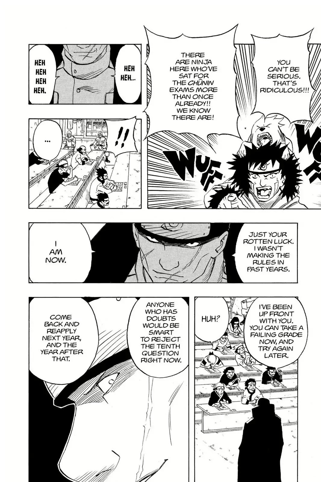 Naruto Chapter 43 page 8 - Chapter 43: The Tenth Question