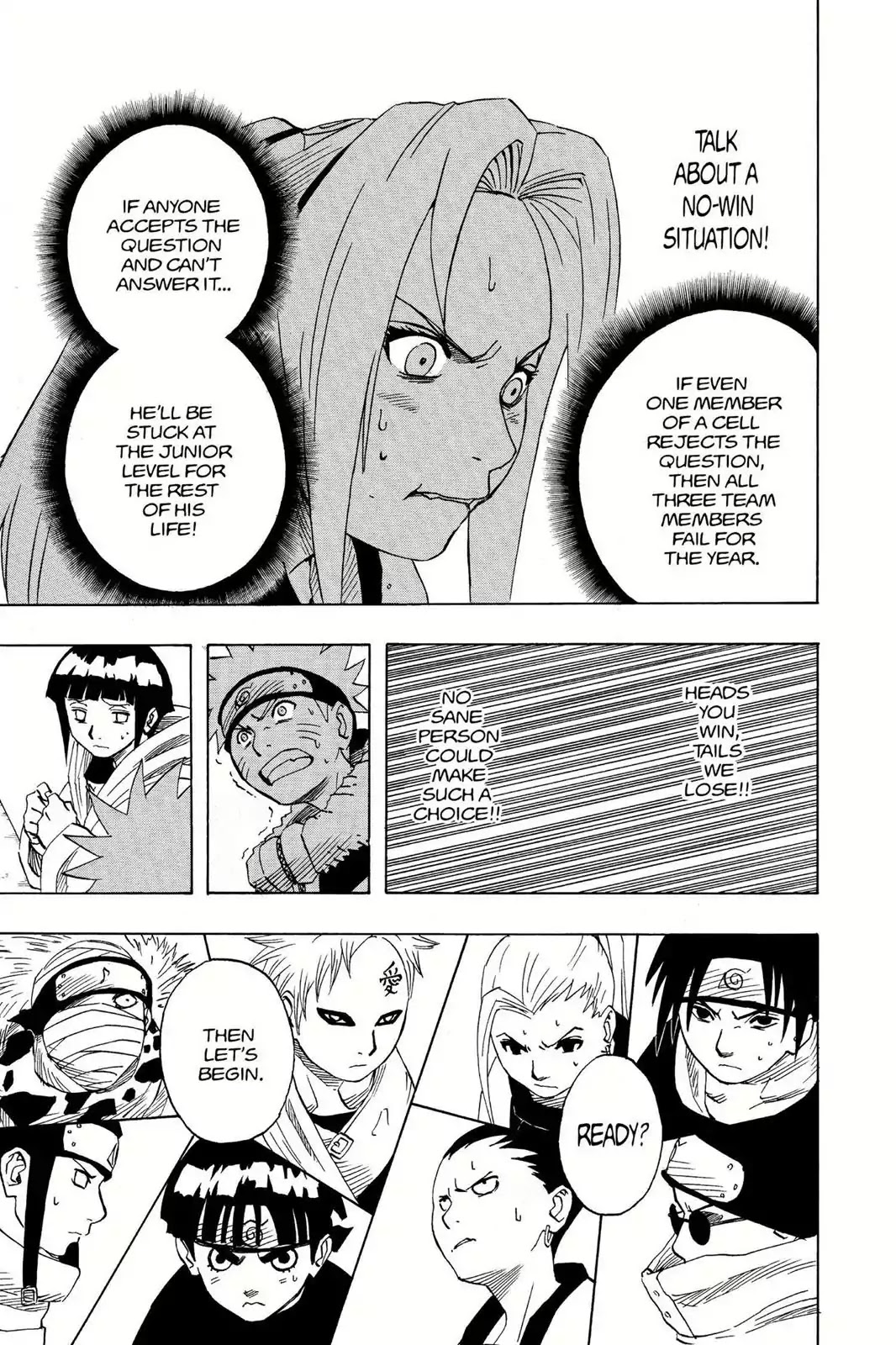 Naruto Chapter 43 page 9 - Chapter 43: The Tenth Question