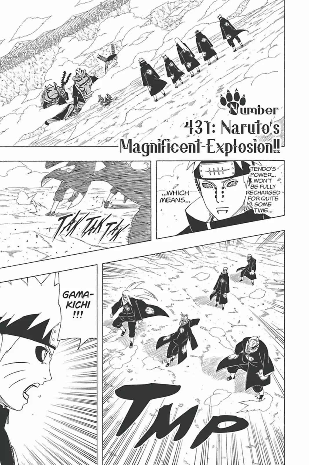 Naruto Chapter 431 page 1 - Chapter 431: Naruto's Magnificent Explosion!!