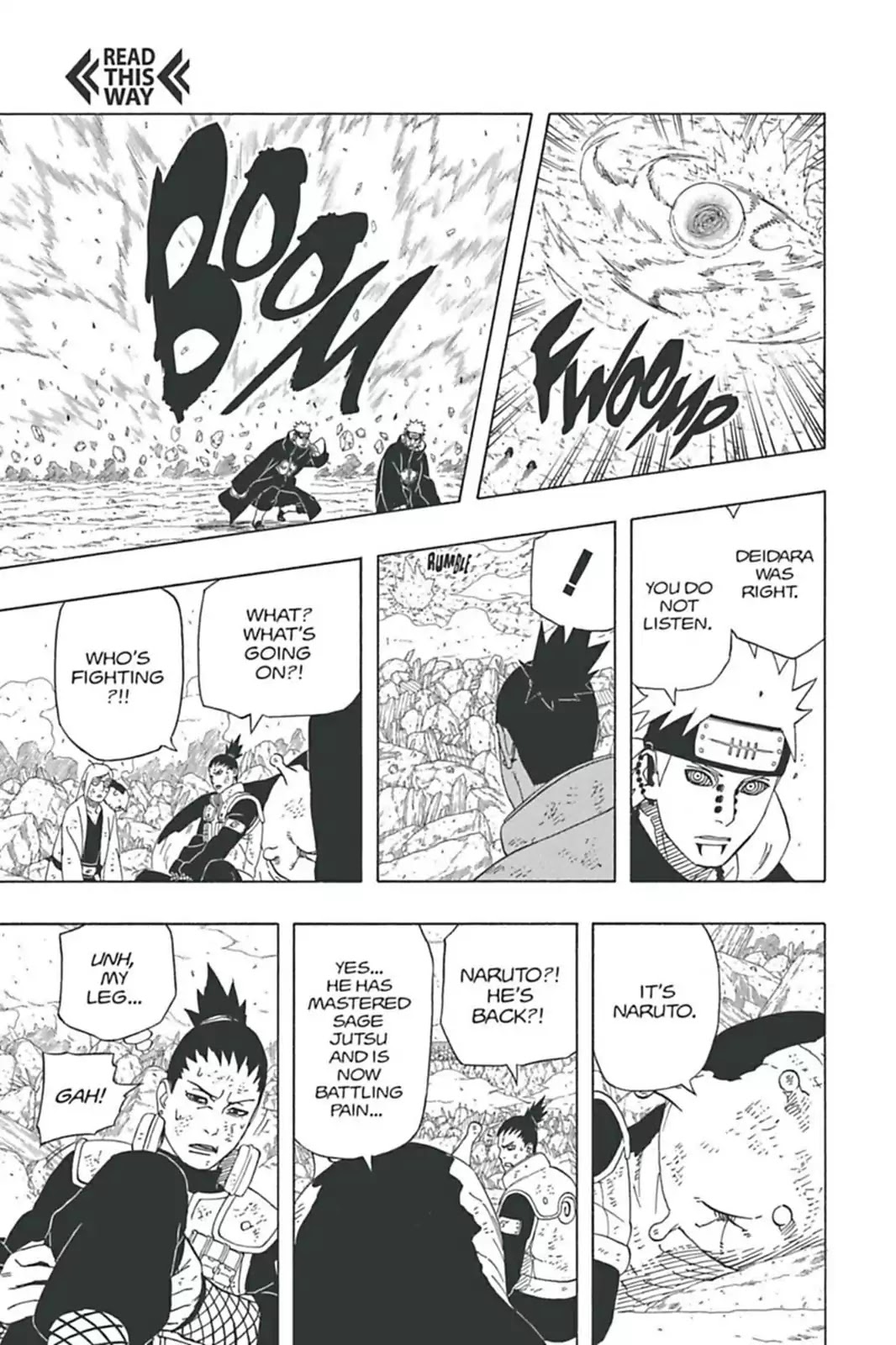 Naruto Chapter 432 page 8 - Chapter 432: Return Of The Rasen-Shuriken!!