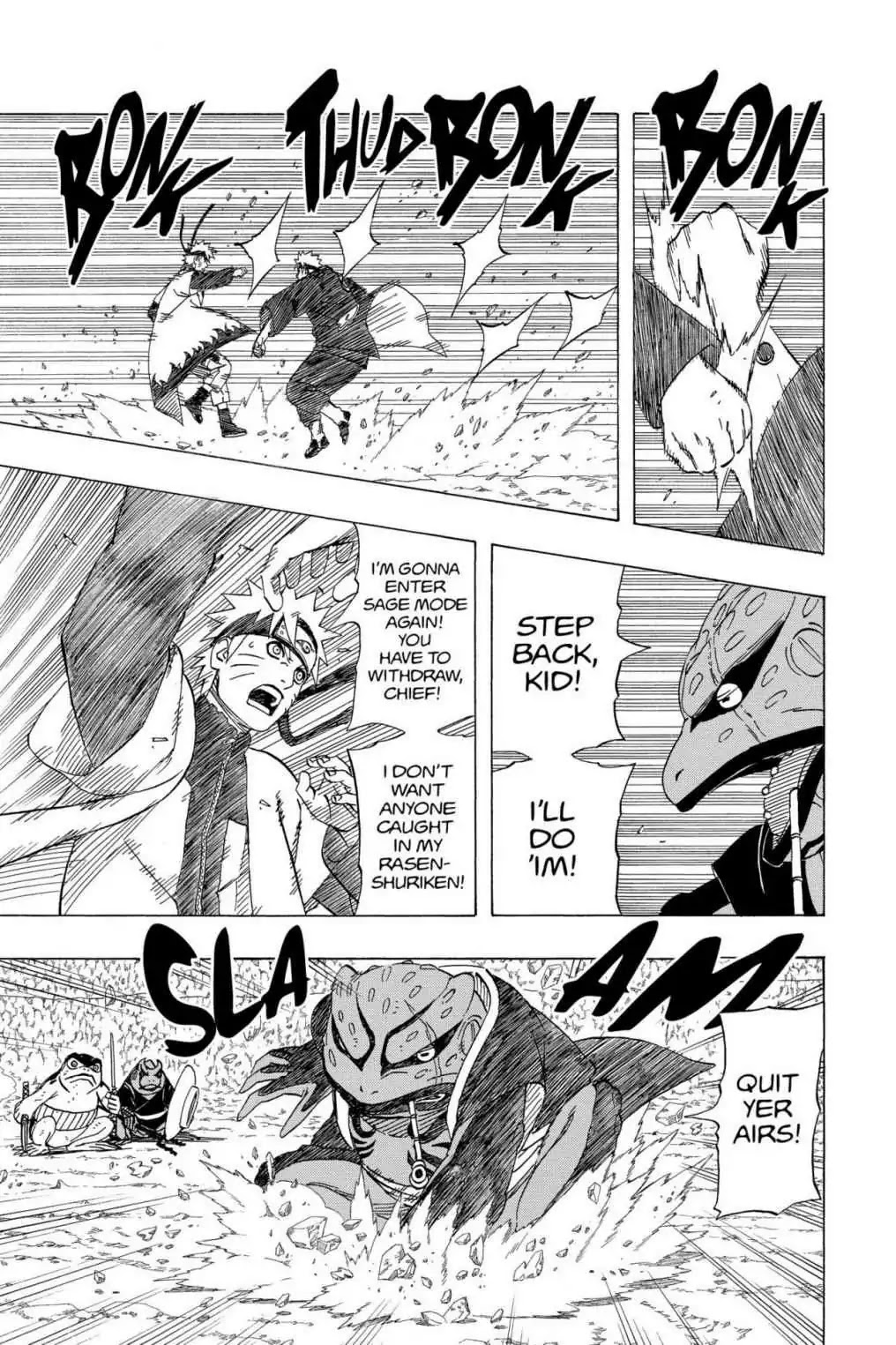 Naruto Chapter 433 page 12 - Chapter 433: Sage Jutsu, A Mistake...?!