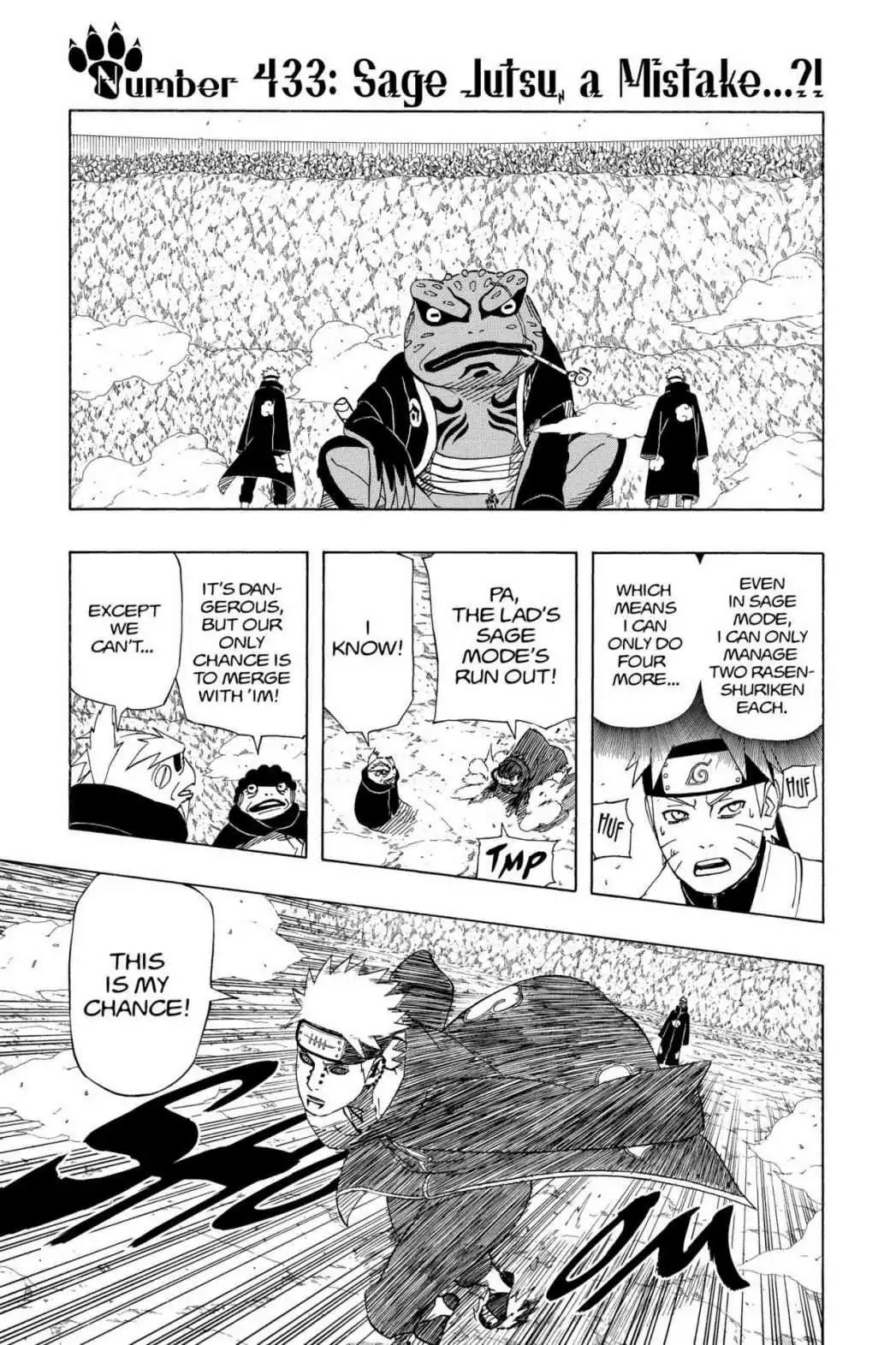 Naruto Chapter 433 page 8 - Chapter 433: Sage Jutsu, A Mistake...?!