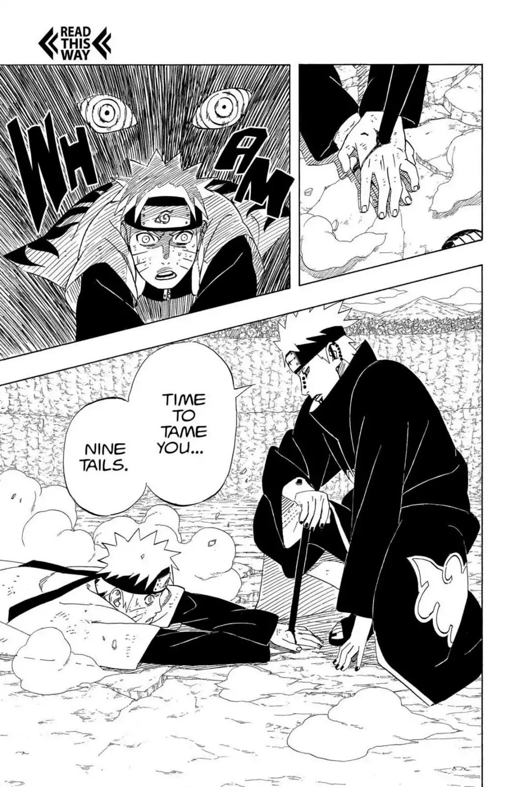 Naruto Chapter 435 page 15 - Chapter 435: Banshoten'in! Universal Pull!!