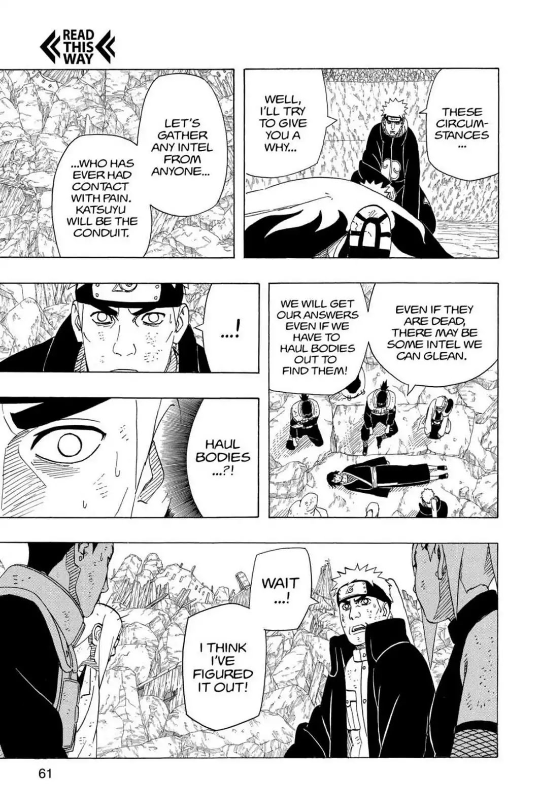 Naruto Chapter 435 page 17 - Chapter 435: Banshoten'in! Universal Pull!!