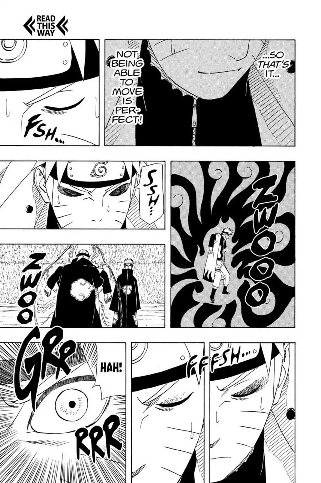 Naruto Chapter 435 page 3 - Chapter 435: Banshoten'in! Universal Pull!!