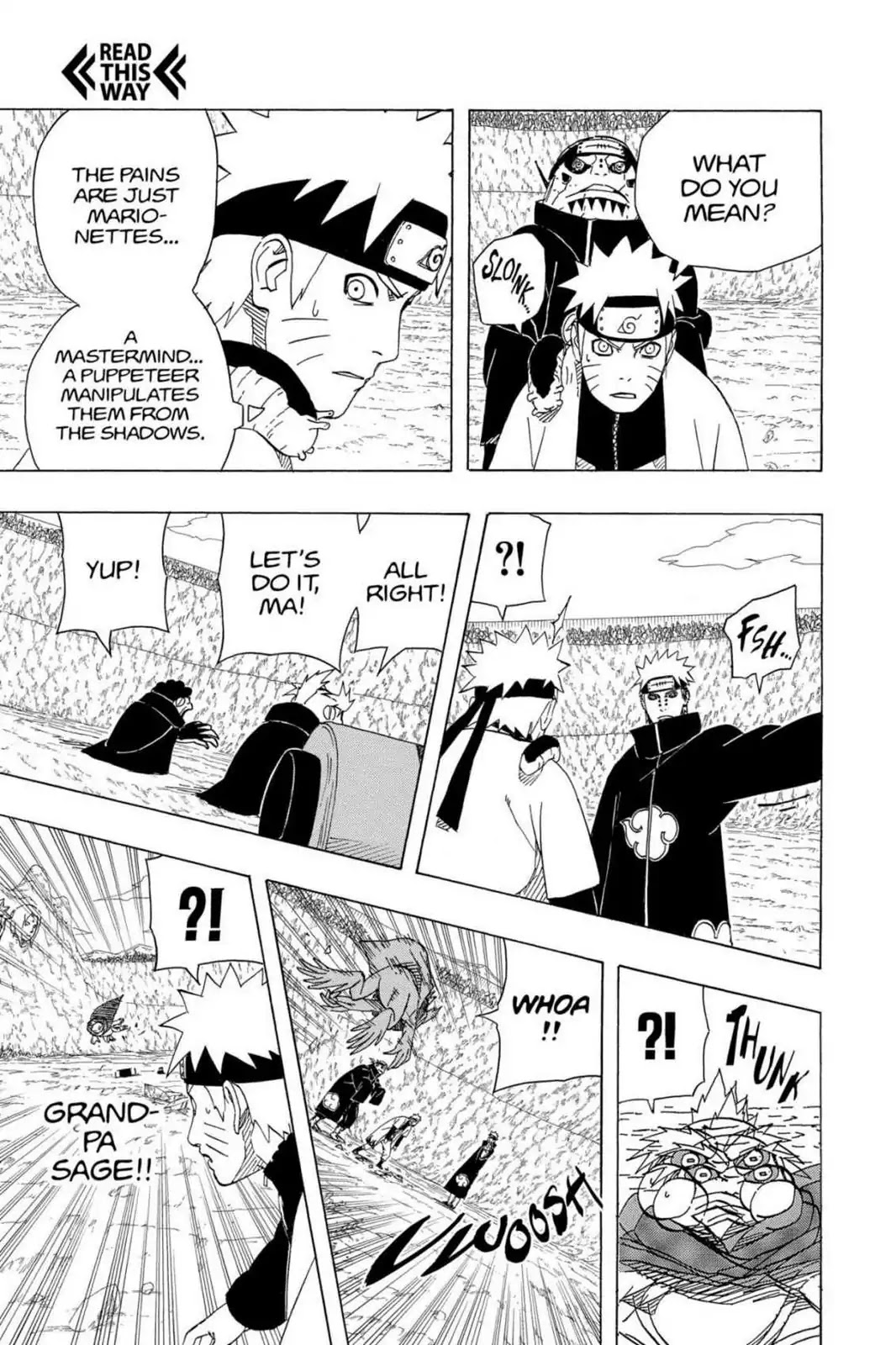 Naruto Chapter 435 page 7 - Chapter 435: Banshoten'in! Universal Pull!!