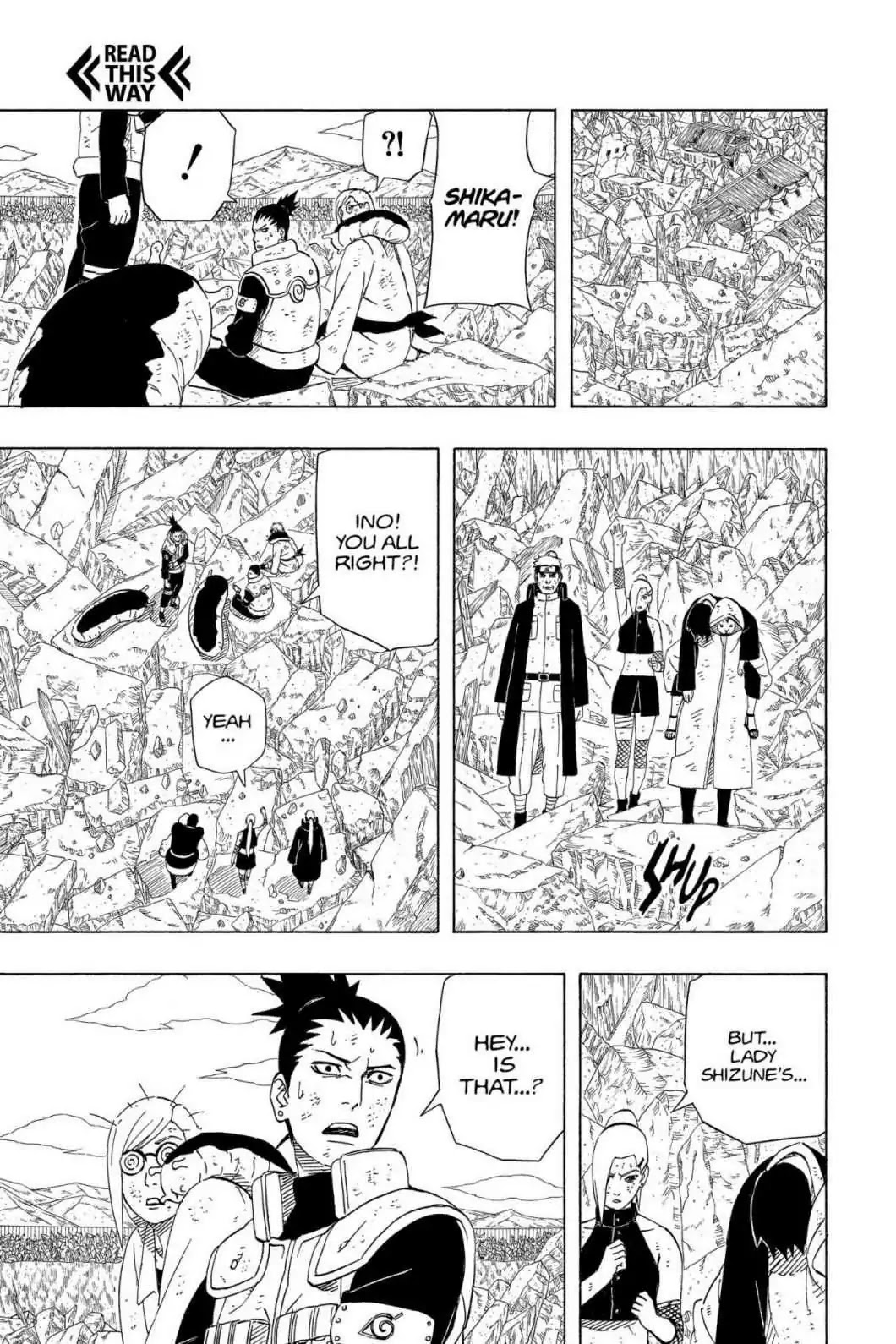 Naruto Chapter 435 page 9 - Chapter 435: Banshoten'in! Universal Pull!!