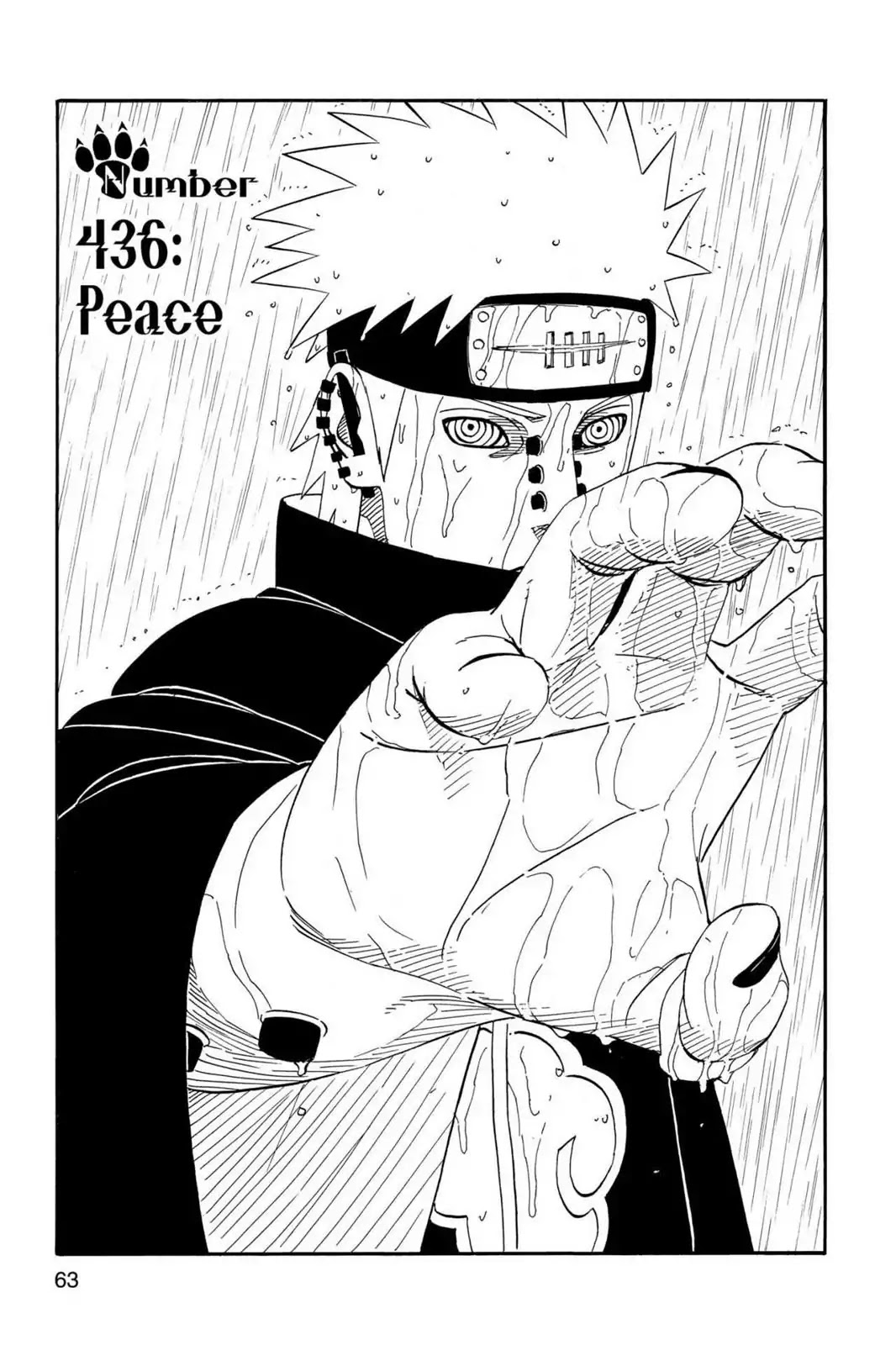 Naruto Chapter 436 page 1 - Chapter 436: Peace