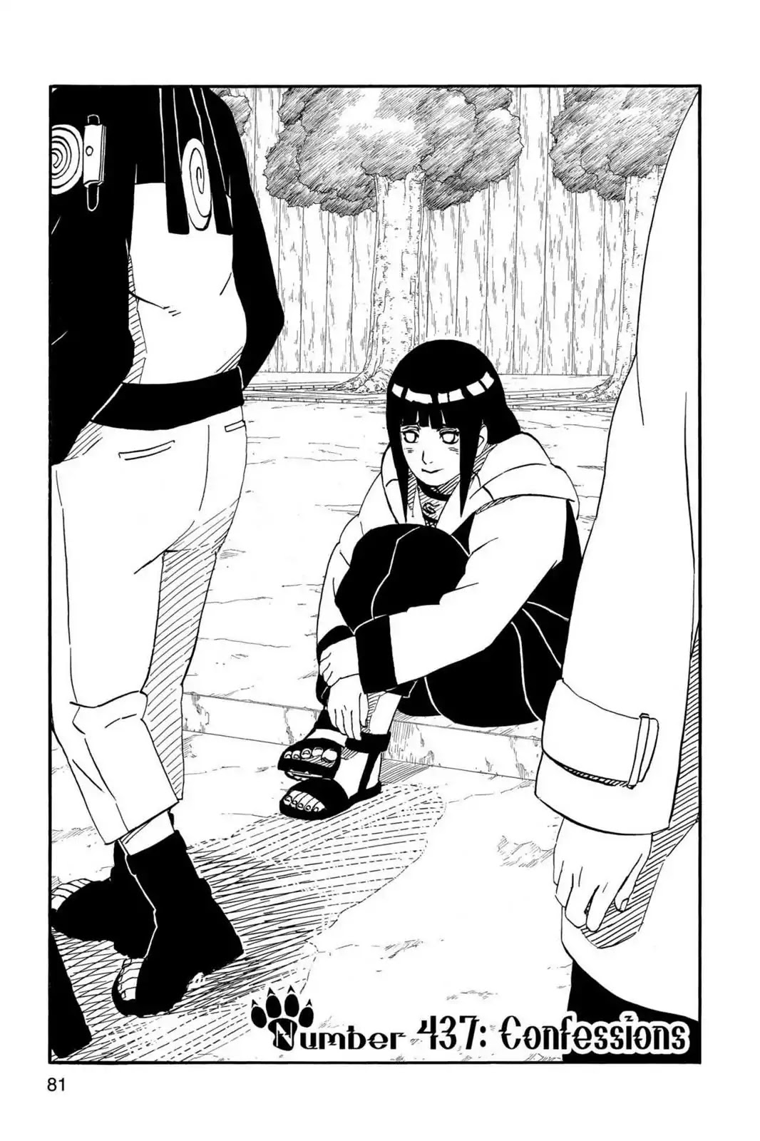 Naruto Chapter 437 page 1 - Chapter 437: Confessions