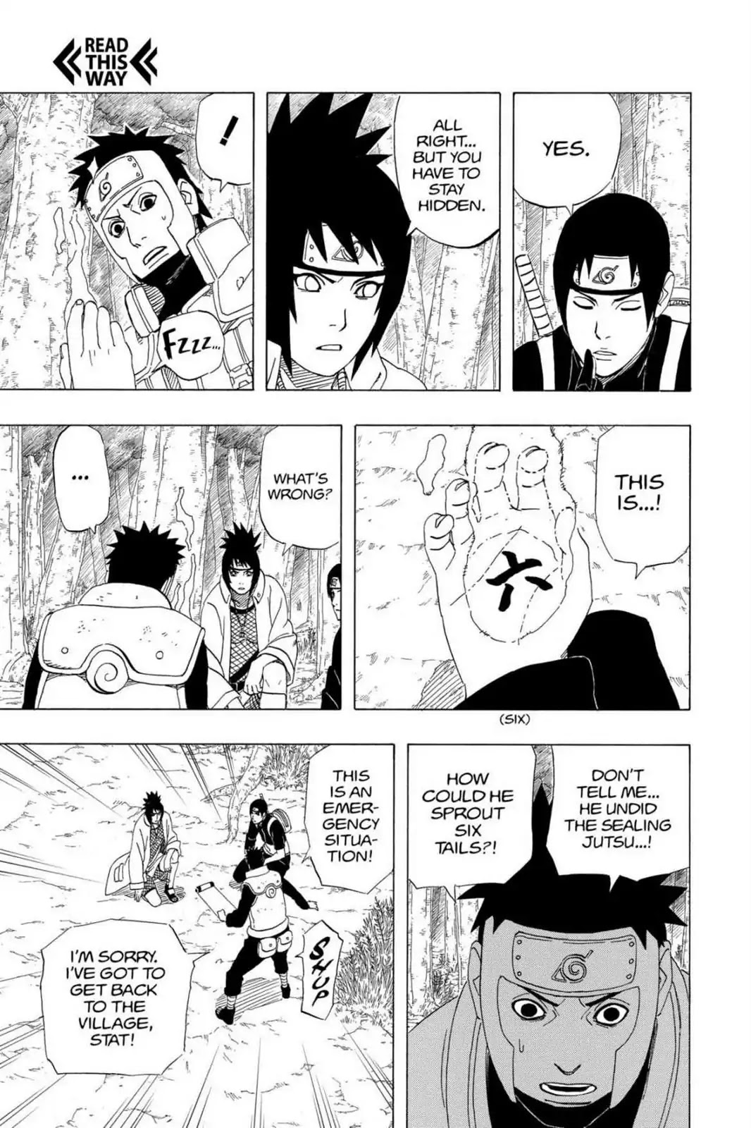 Naruto Chapter 438 page 12 - Chapter 438: The Seal Destroyed!!