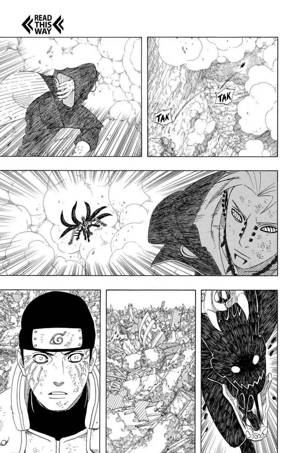 Naruto Chapter 438 page 14 - Chapter 438: The Seal Destroyed!!