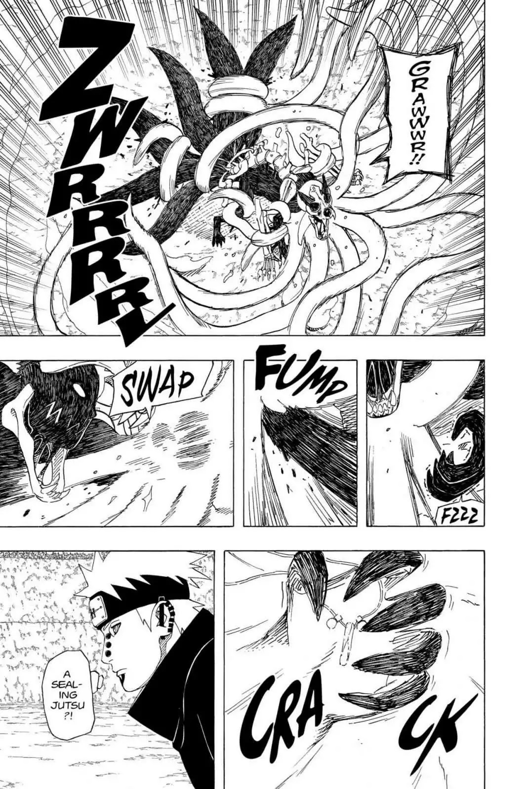 Naruto Chapter 438 page 3 - Chapter 438: The Seal Destroyed!!