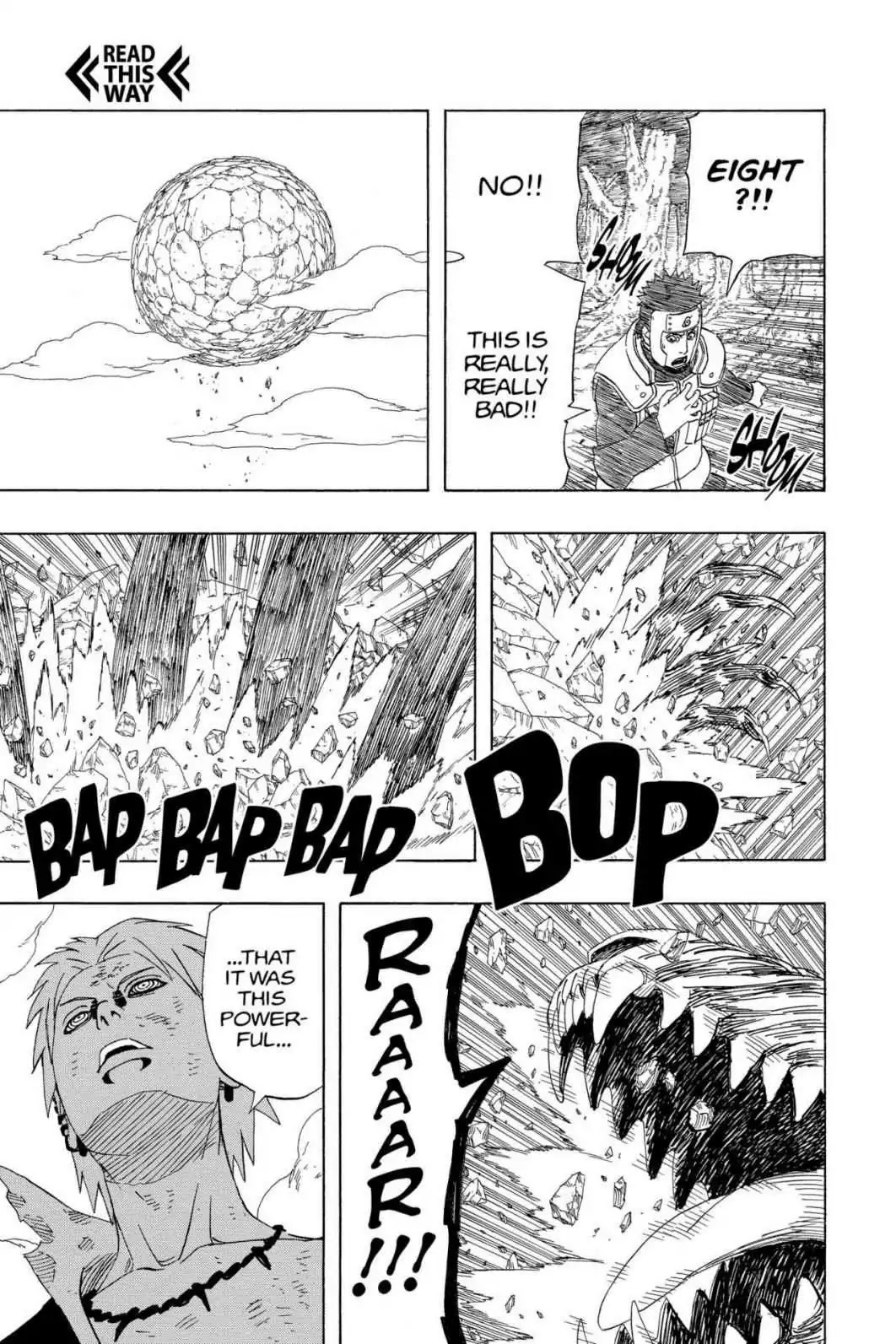 Naruto Chapter 439 page 12 - Chapter 439: Catastrophic Planetory Construction