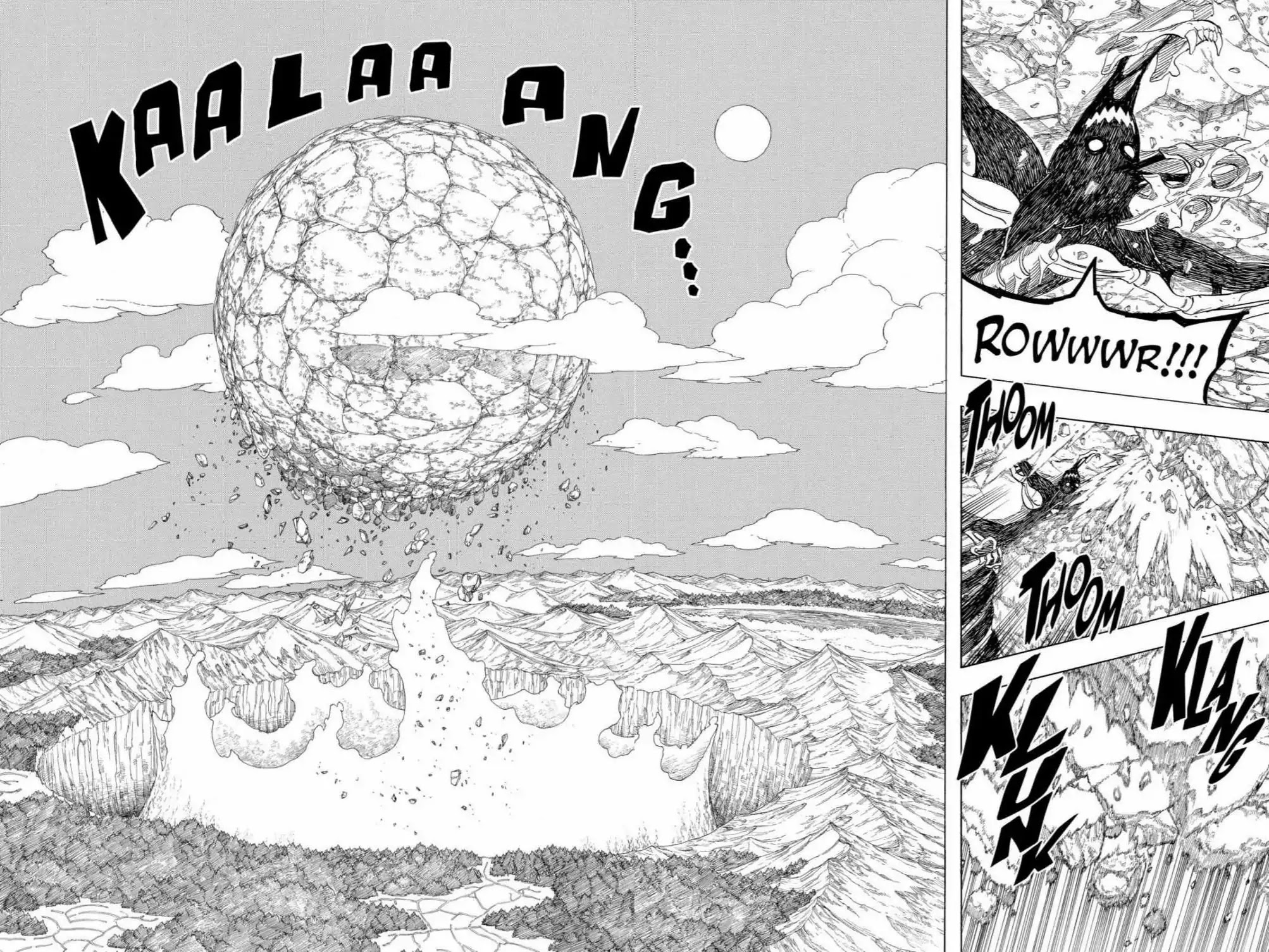 Naruto Chapter 439 page 6 - Chapter 439: Catastrophic Planetory Construction