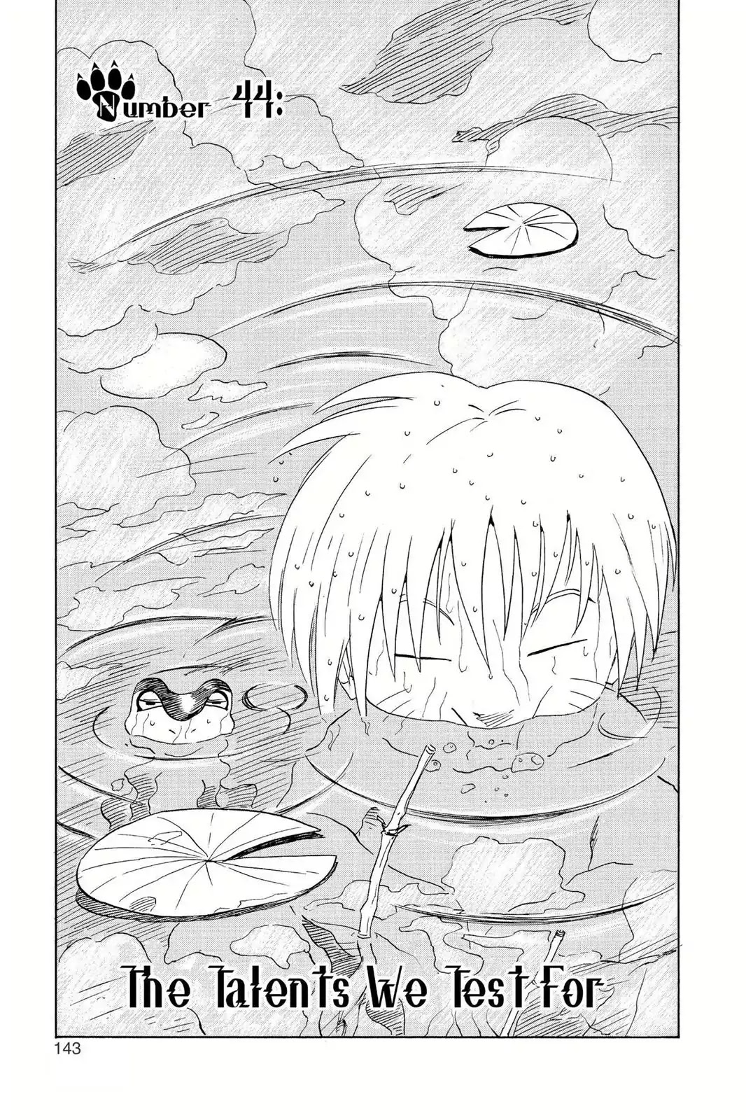 Naruto Chapter 44 page 1 - Chapter 44: The Talents We Test For