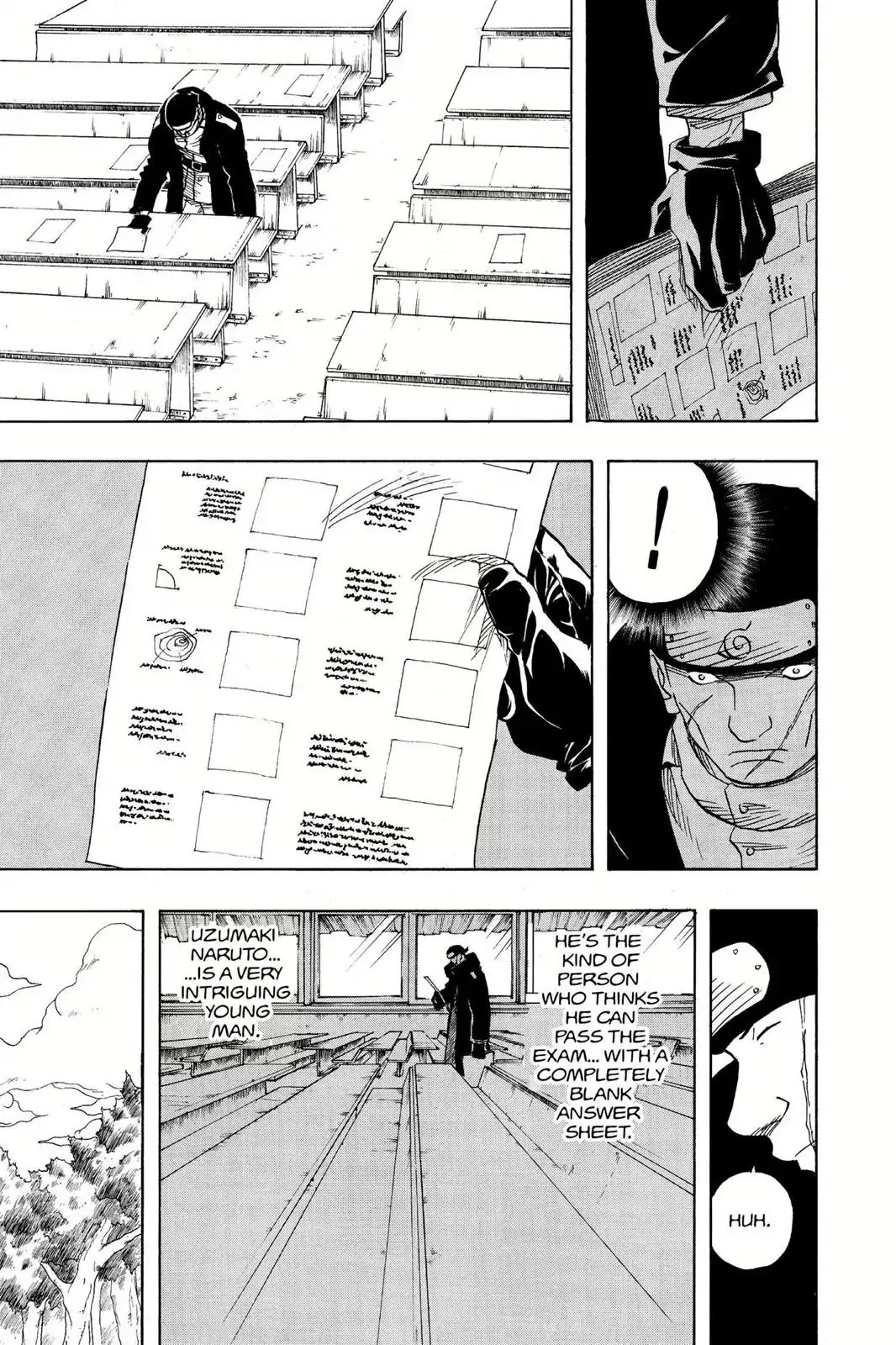 Naruto Chapter 44 page 17 - Chapter 44: The Talents We Test For
