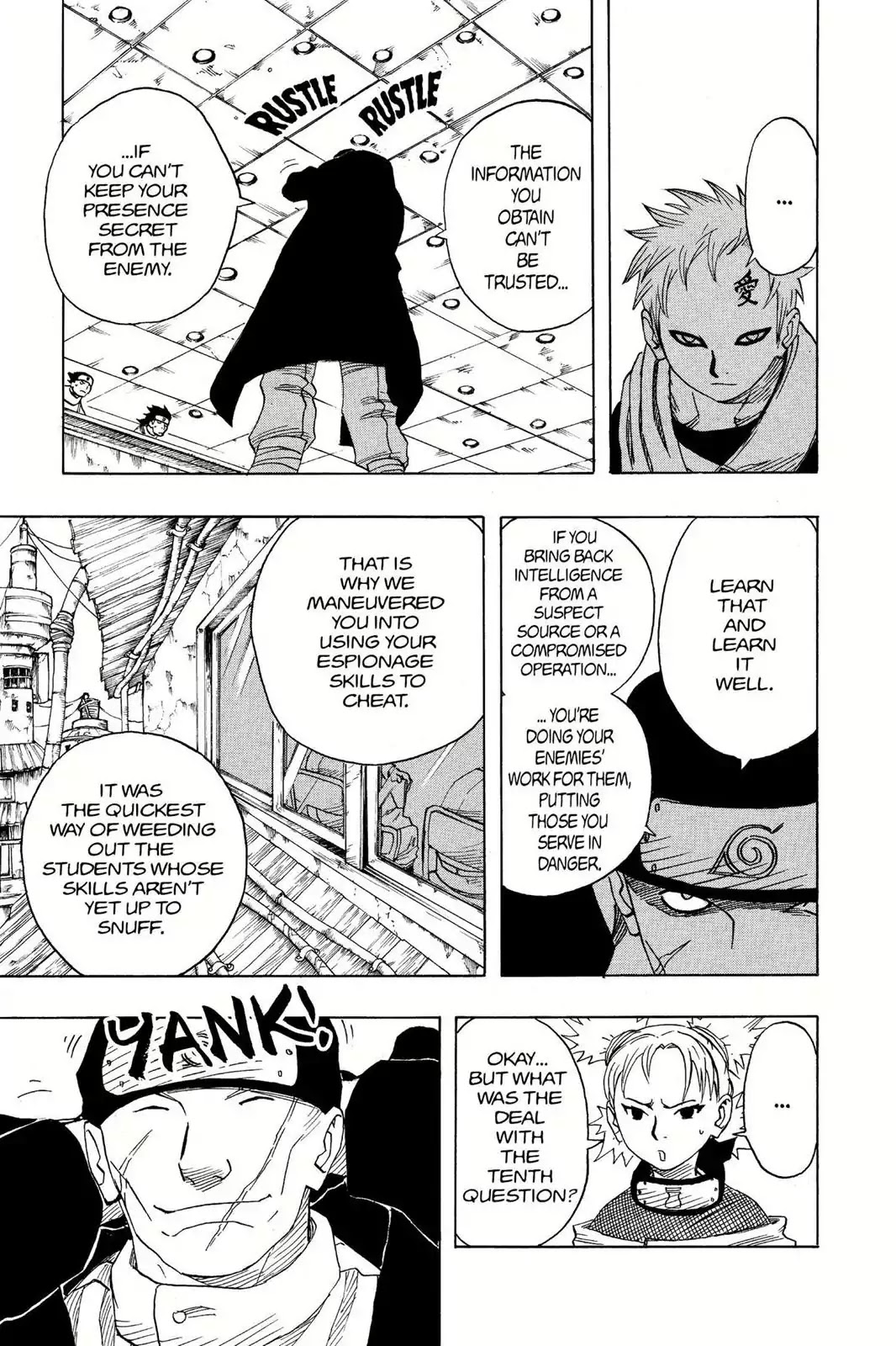 Naruto Chapter 44 page 7 - Chapter 44: The Talents We Test For