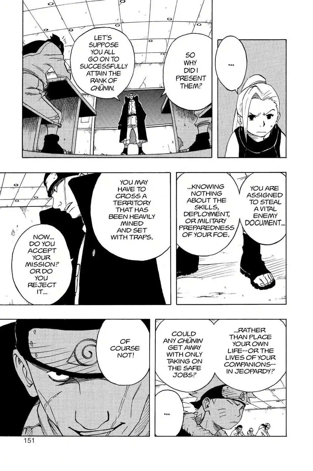 Naruto Chapter 44 page 9 - Chapter 44: The Talents We Test For