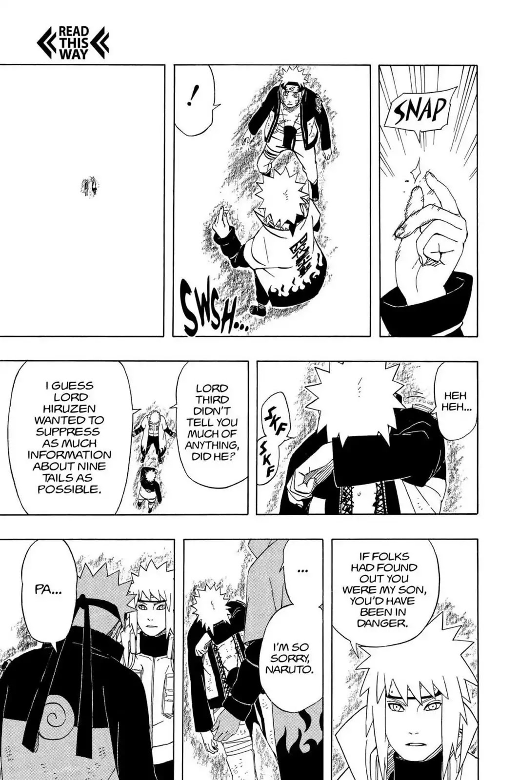 Naruto Chapter 440 page 5 - Chapter 440: The Conversation With Lord Fourth