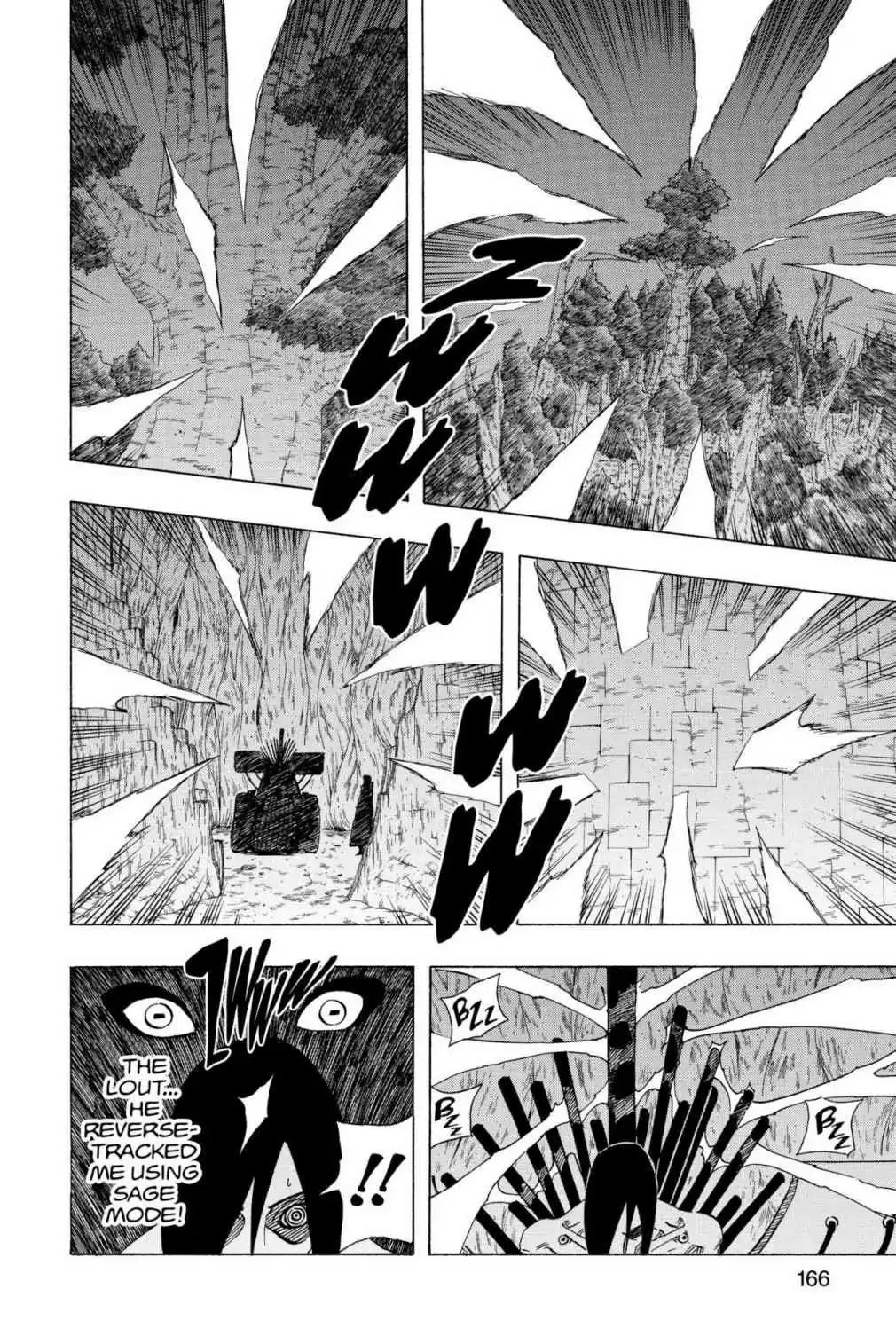 Naruto Chapter 441 page 14 - Chapter 441: Rasen-Shuriken Vs. Almighty Push!!