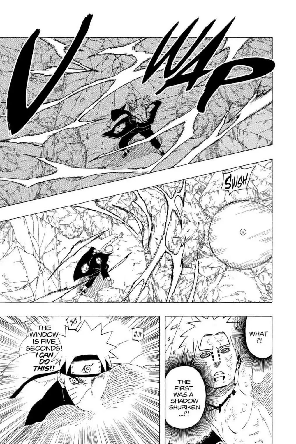 Naruto Chapter 441 page 17 - Chapter 441: Rasen-Shuriken Vs. Almighty Push!!
