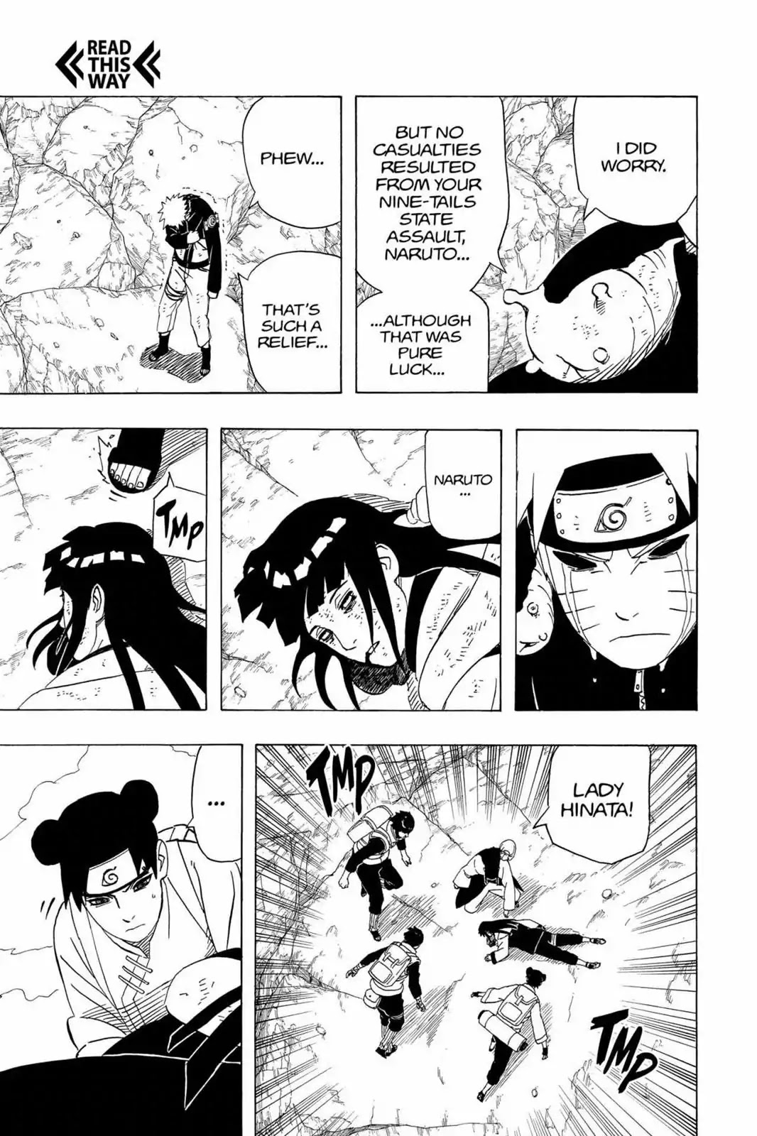 Naruto Chapter 441 page 7 - Chapter 441: Rasen-Shuriken Vs. Almighty Push!!