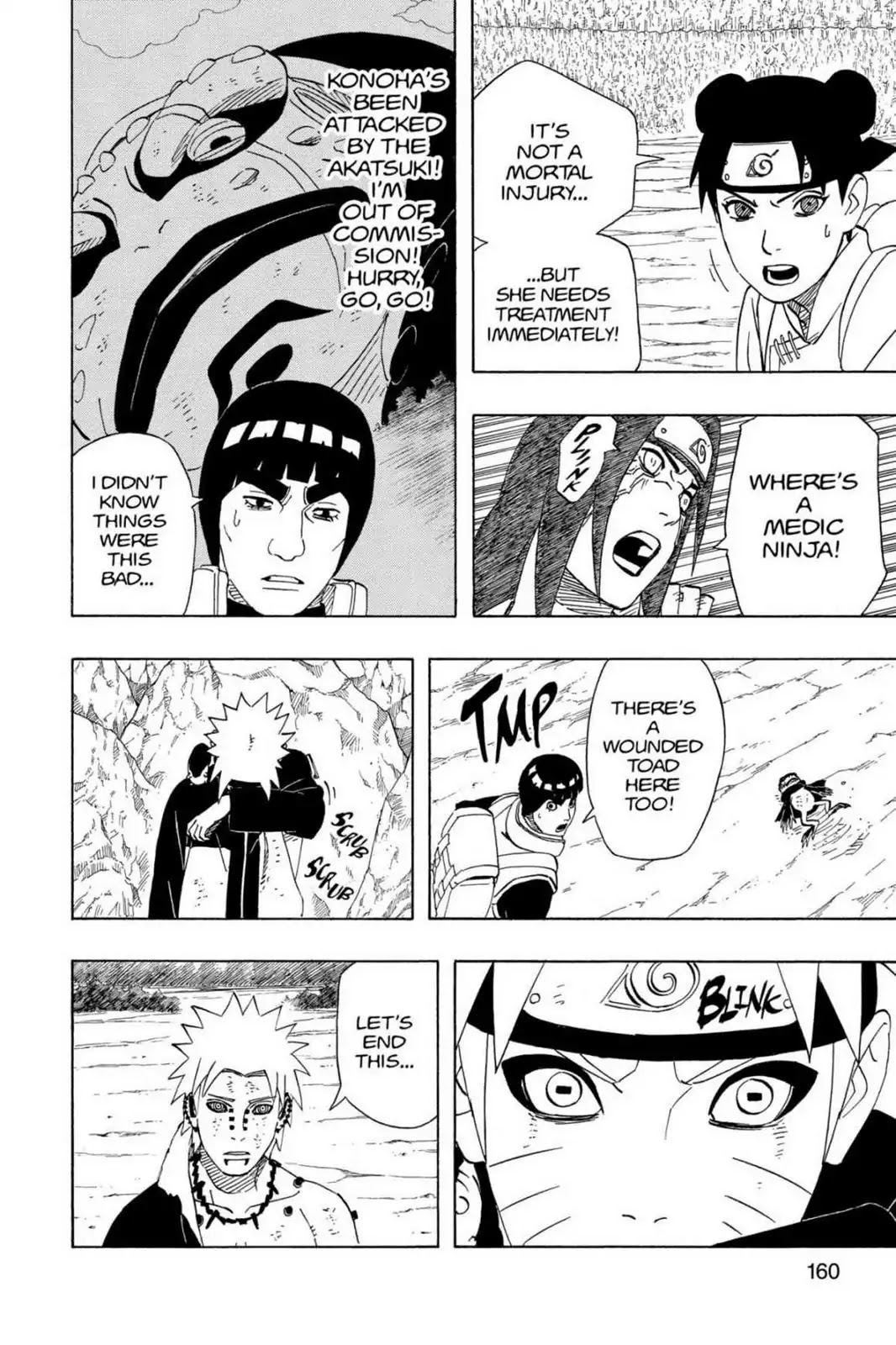 Naruto Chapter 441 page 8 - Chapter 441: Rasen-Shuriken Vs. Almighty Push!!
