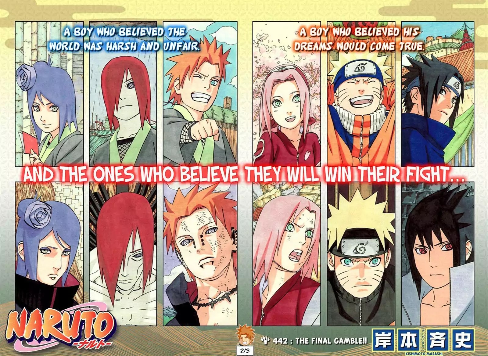 Naruto Chapter 442 page 3 - Chapter 442: The Final Gamble!!