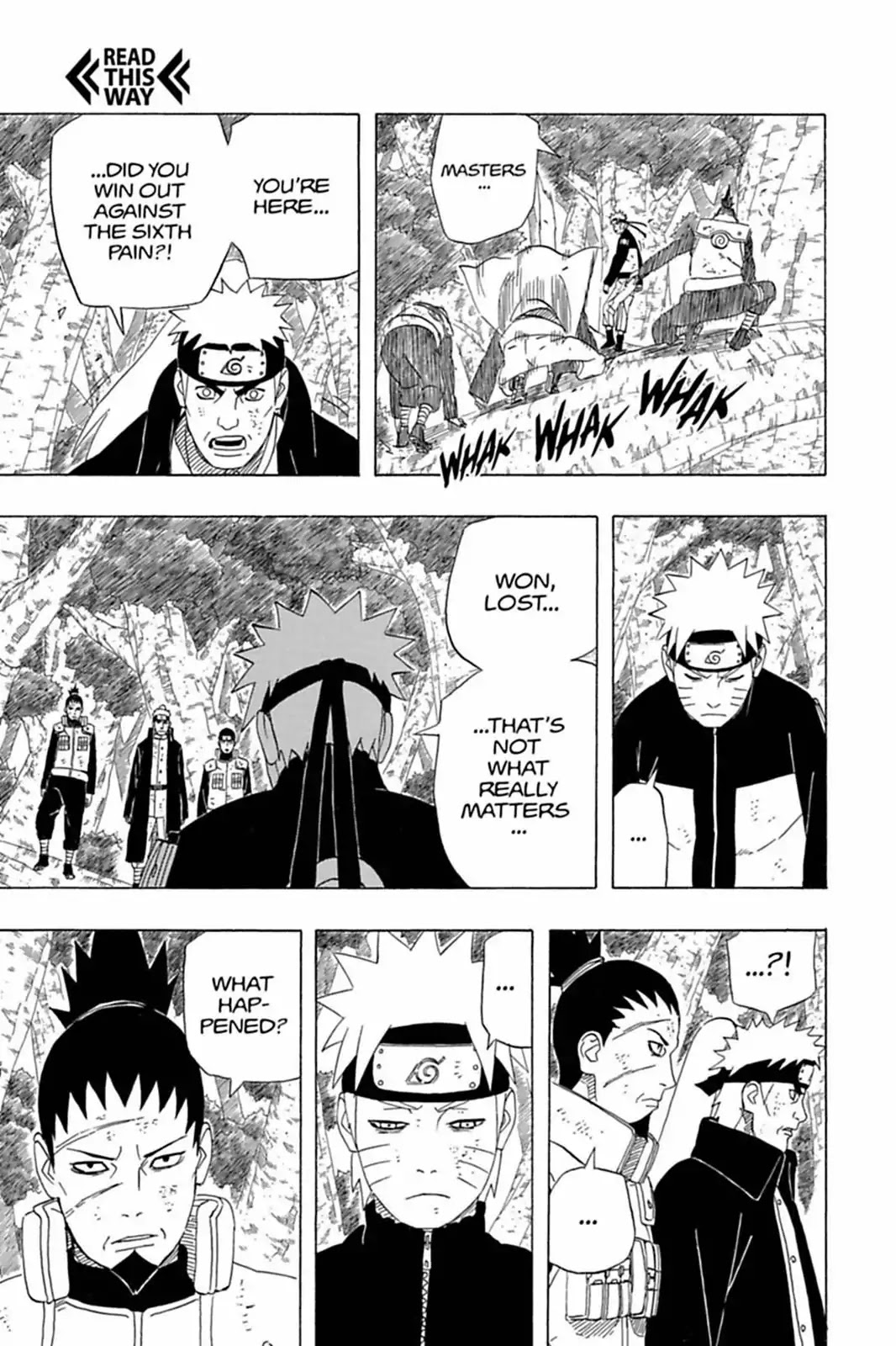 Naruto Chapter 443 page 18 - Chapter 443: The Interview!!