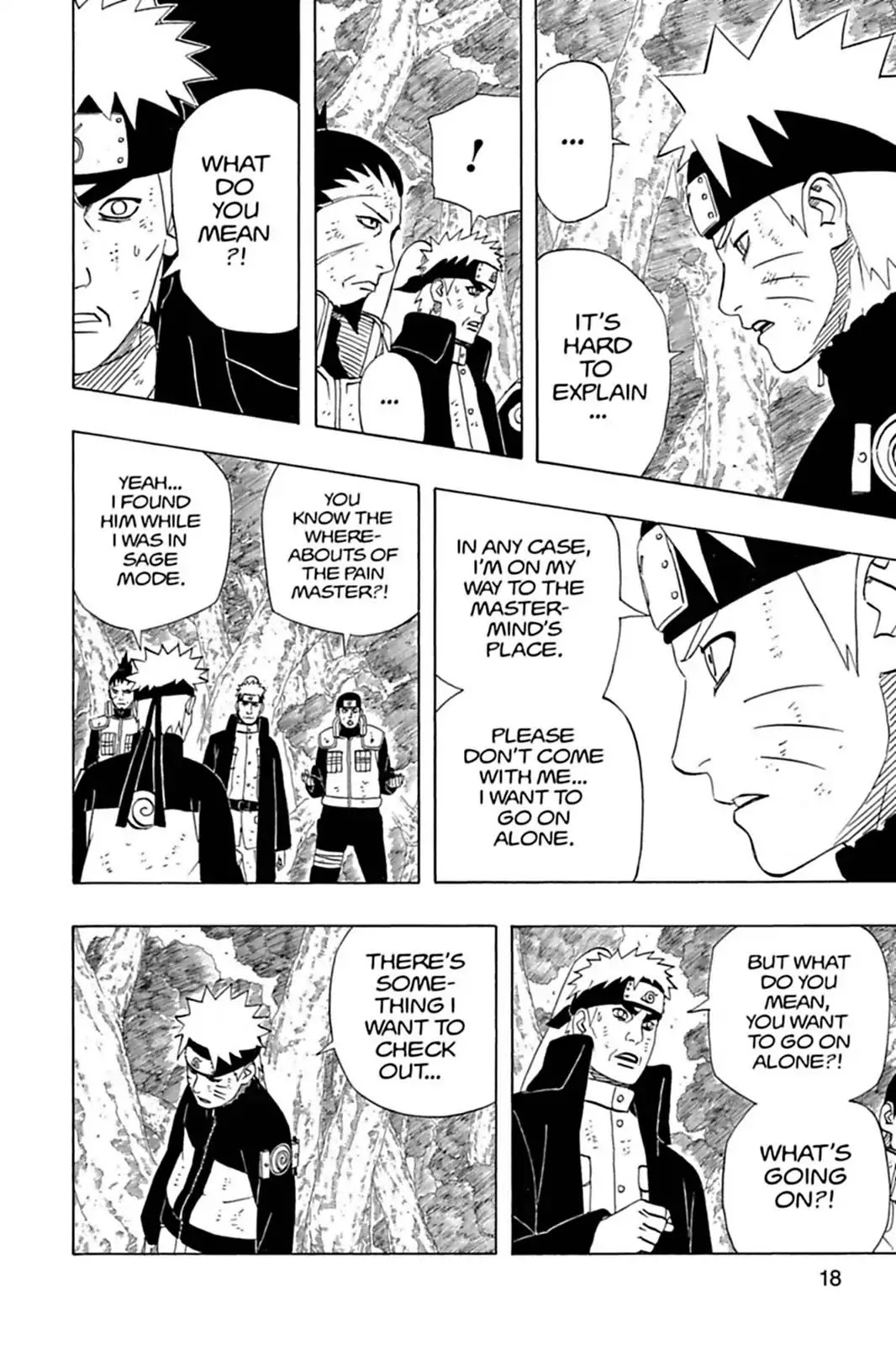 Naruto Chapter 443 page 19 - Chapter 443: The Interview!!