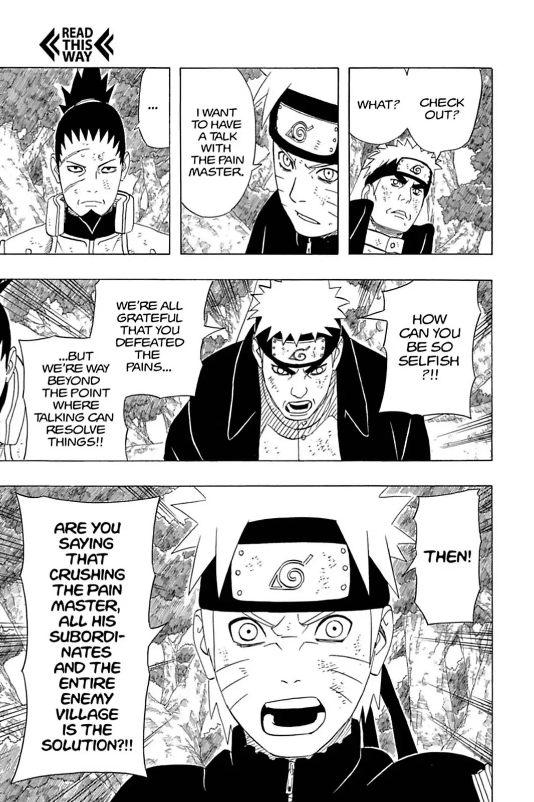 Naruto Chapter 443 page 20 - Chapter 443: The Interview!!