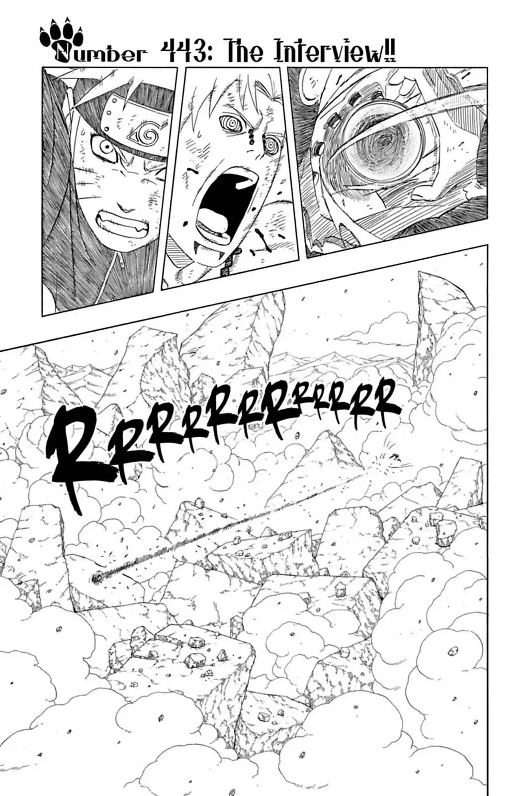 Naruto Chapter 443 page 8 - Chapter 443: The Interview!!